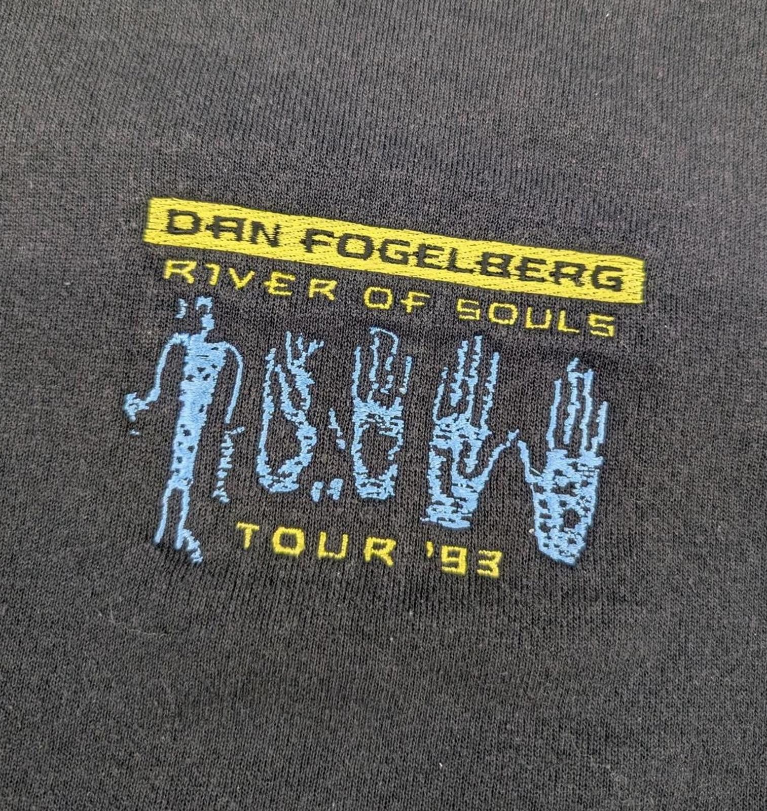 Hanes Vintage 90s Dan Fogelberg River of Soul Tour Sweater Size US L / EU 52-54 / 3 - 2 Thumbnail