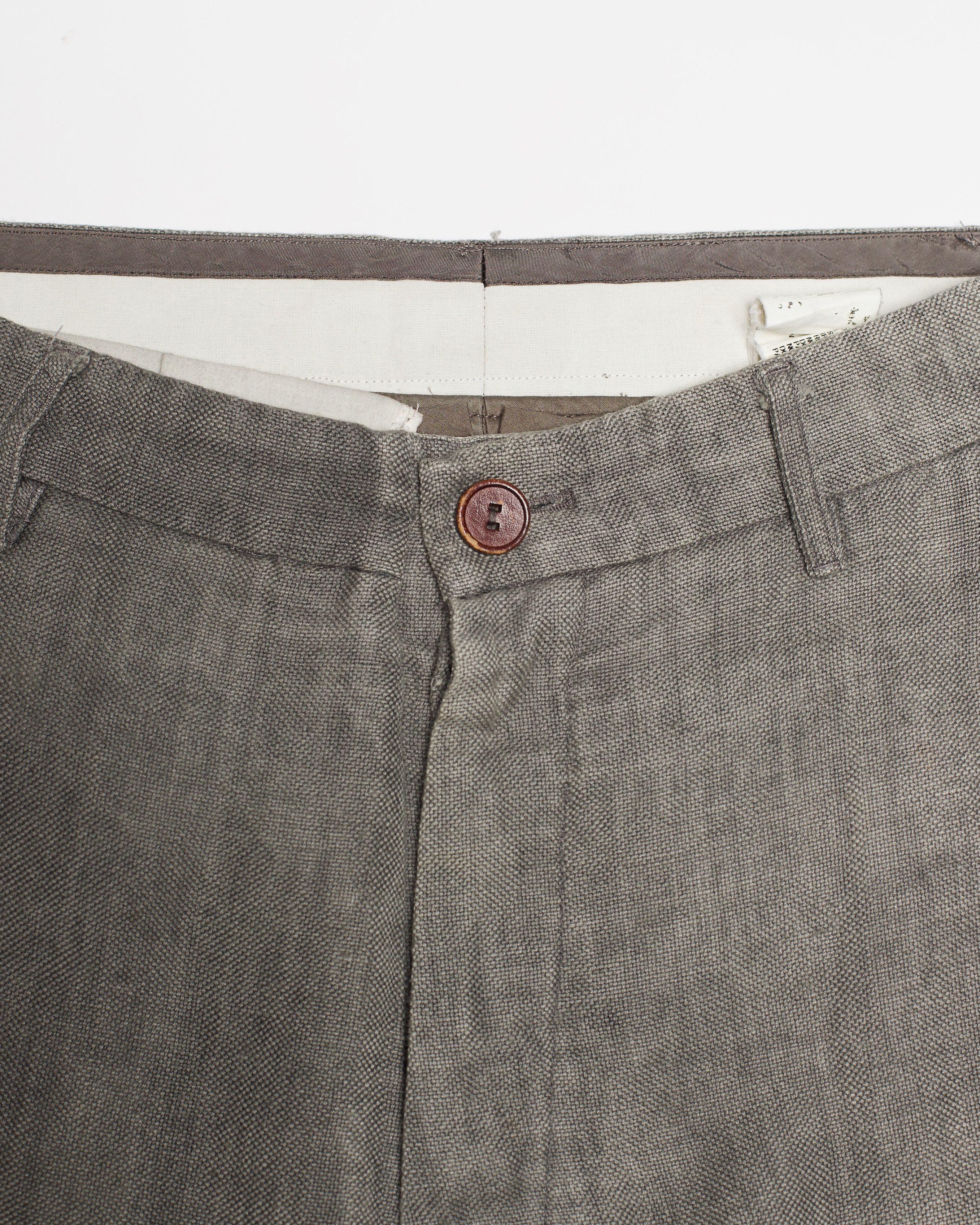 Rick Owens Rick Owens Olmar & Mirta 2000s Linen Capri Shorts Size US 30 / EU 46 - 3 Thumbnail