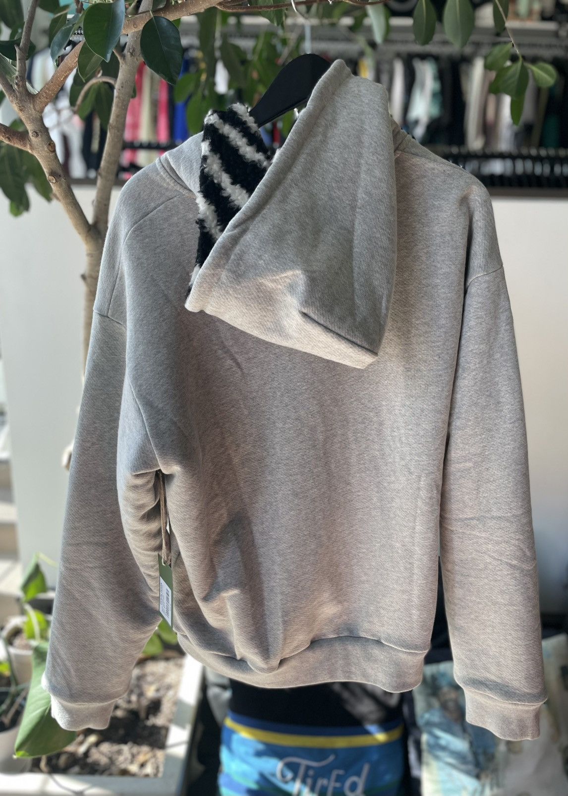 DENIM TEARS Denim Tears Reversible Zebra Lined Hoodie Size US L / EU 52-54 / 3 - 4 Thumbnail