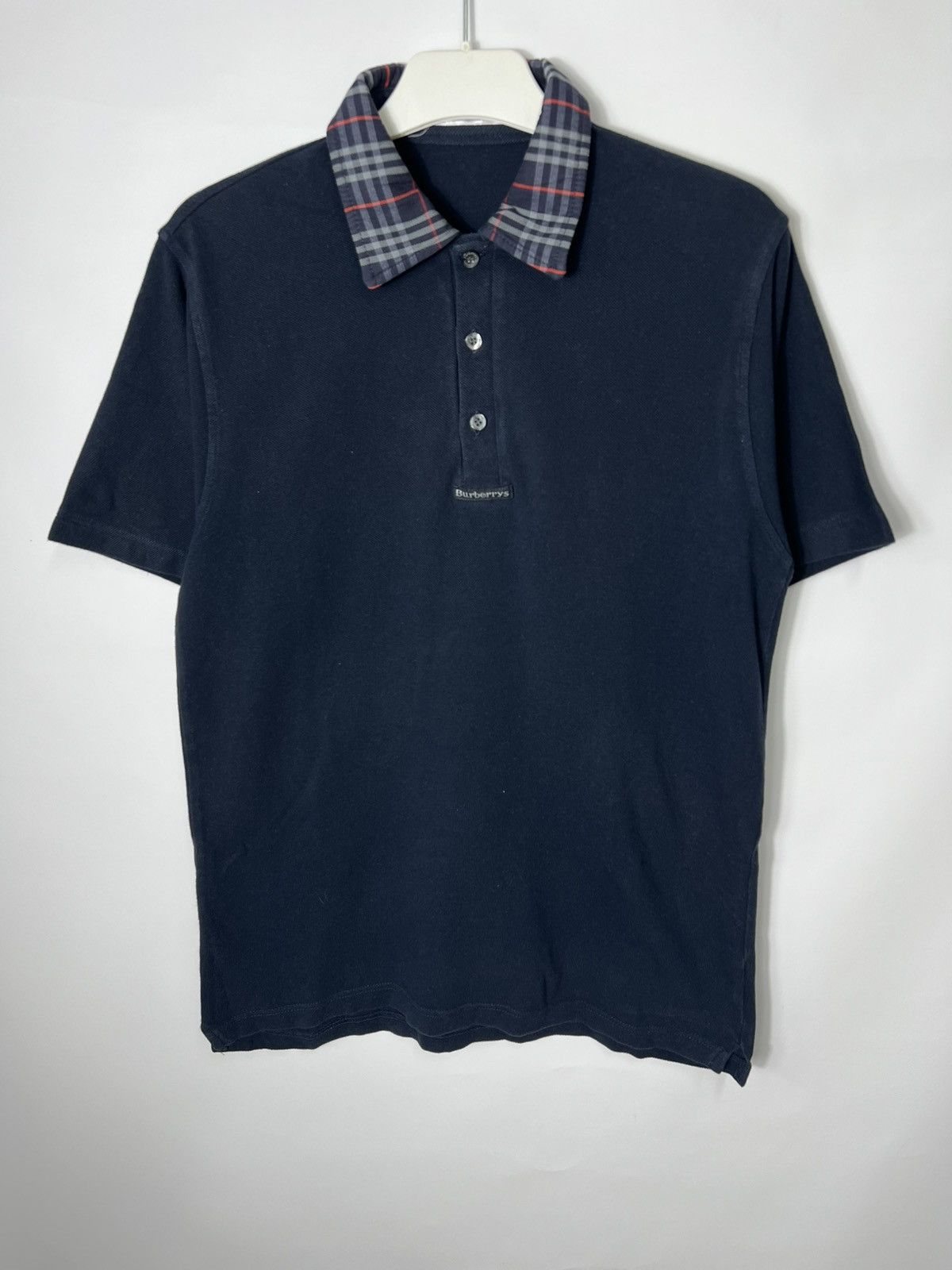 Burberry Vintage luxury streetwear 90s Burberry nova check T-shirt Size US M / EU 48-50 / 2 - 1 Thumbnail