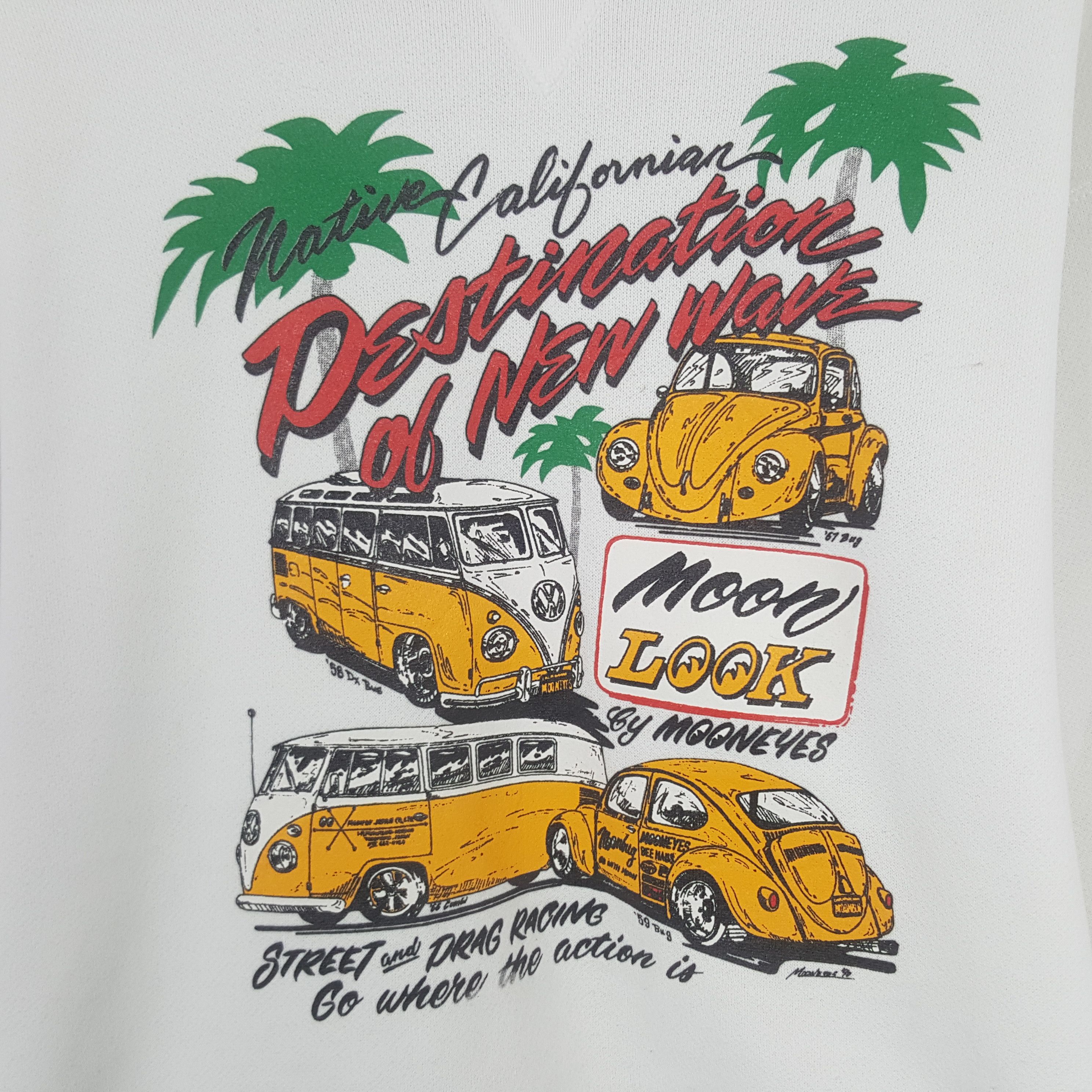 Hanes × Vintage Vintage Destination Of New Wave Sweatshirt Size US S / EU 44-46 / 1 - 2 Thumbnail