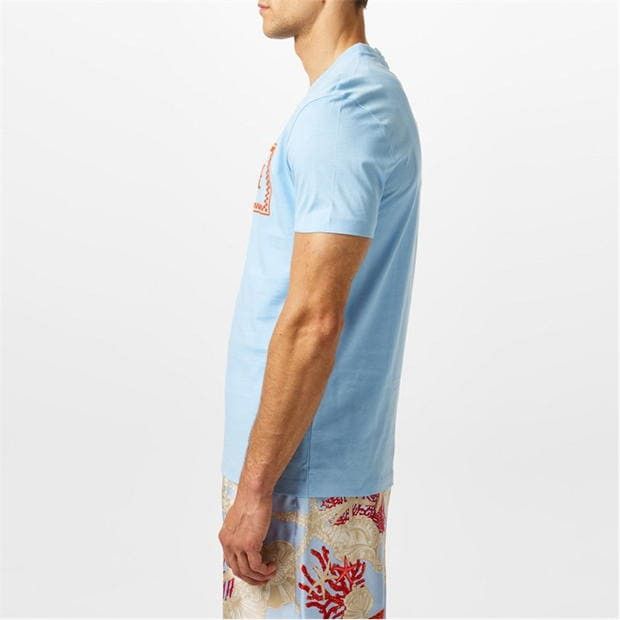 Versace o1g2r1mq0824 Logo T-Shirts in Blue Size US XL / EU 56 / 4 - 4 Thumbnail