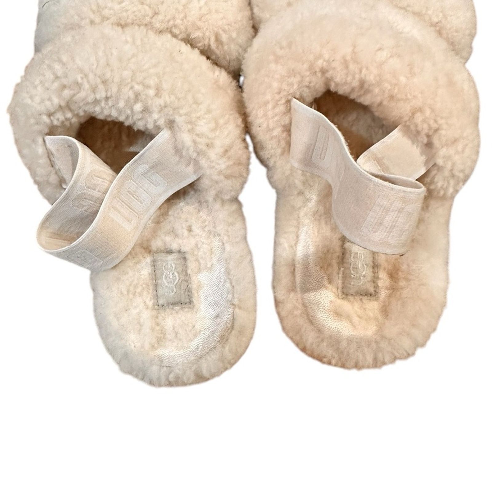 Ugg UGG Women's Oh Fluffita Slingback Sandals - Size 10 Size US 10 / IT 40 - 4 Thumbnail