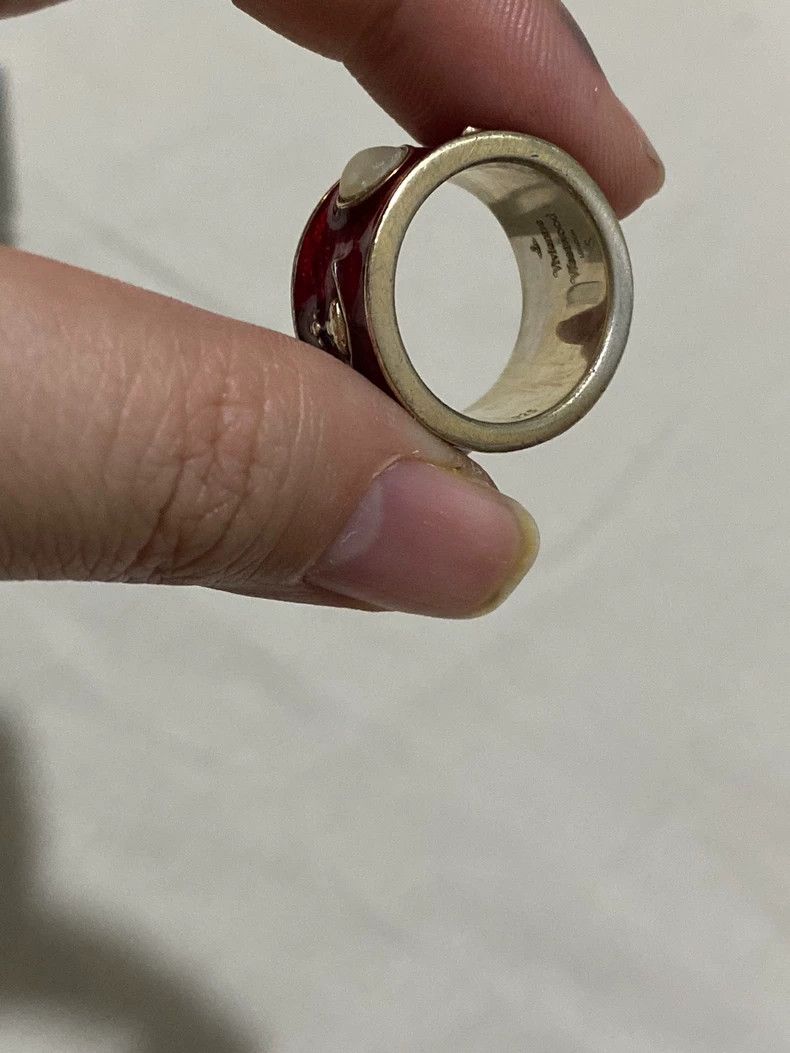 Vivienne Westwood Vivienne Westwood Red king ring Size ONE SIZE - 4 Thumbnail