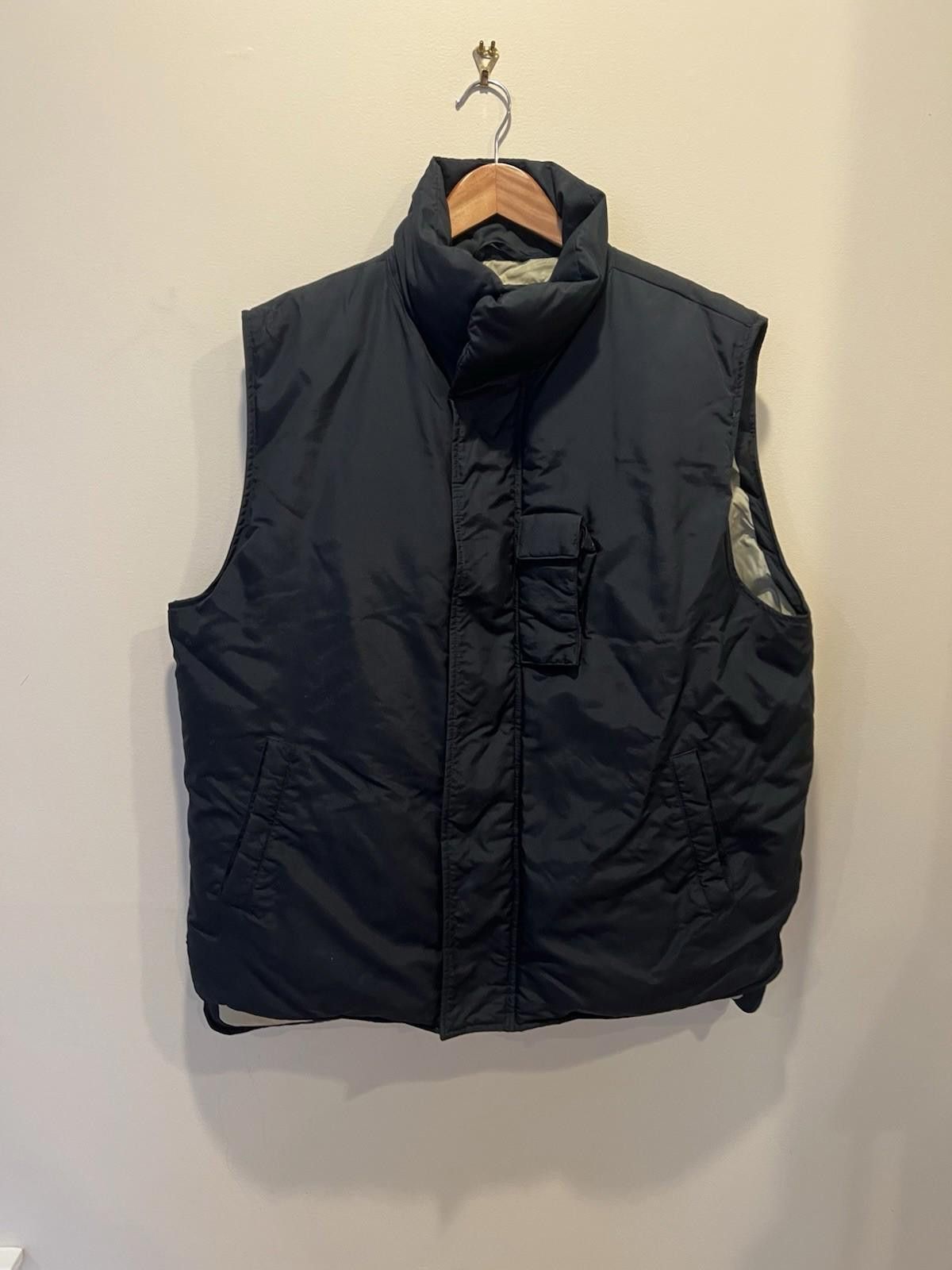 Other DNA Easyway Mens Black Puffer Vest XL Lightweight Zip Front Size US XL / EU 56 / 4 - 1 Thumbnail