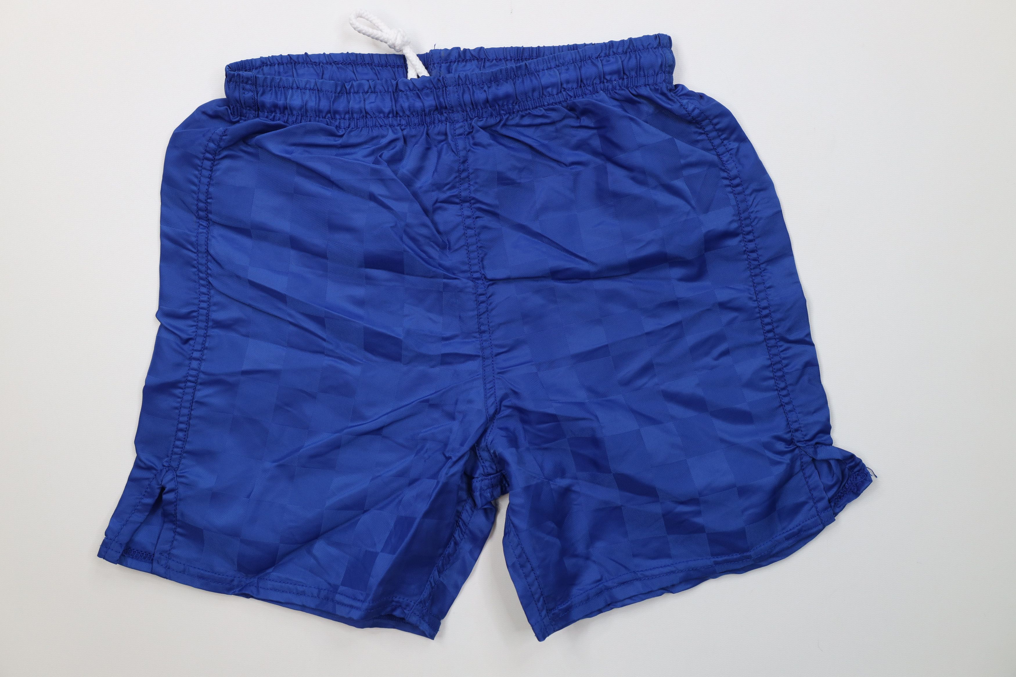 Vintage Vintage 90s Streetwear Jogging Soccer Shorts Blue Nylon Size US 28 / EU 44 - 1 Thumbnail