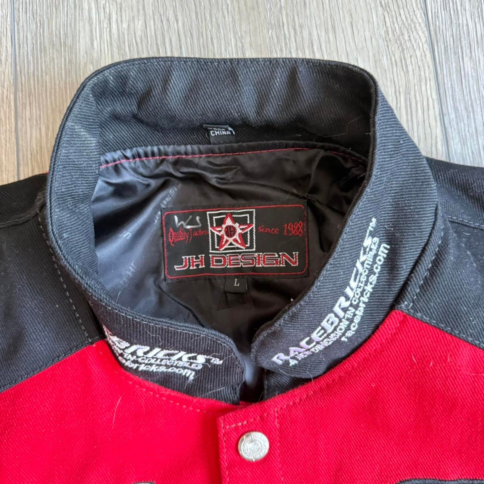 Other Vintage 90s jeff hamilton racing jacket Size US L / EU 52-54 / 3 - 6 Thumbnail