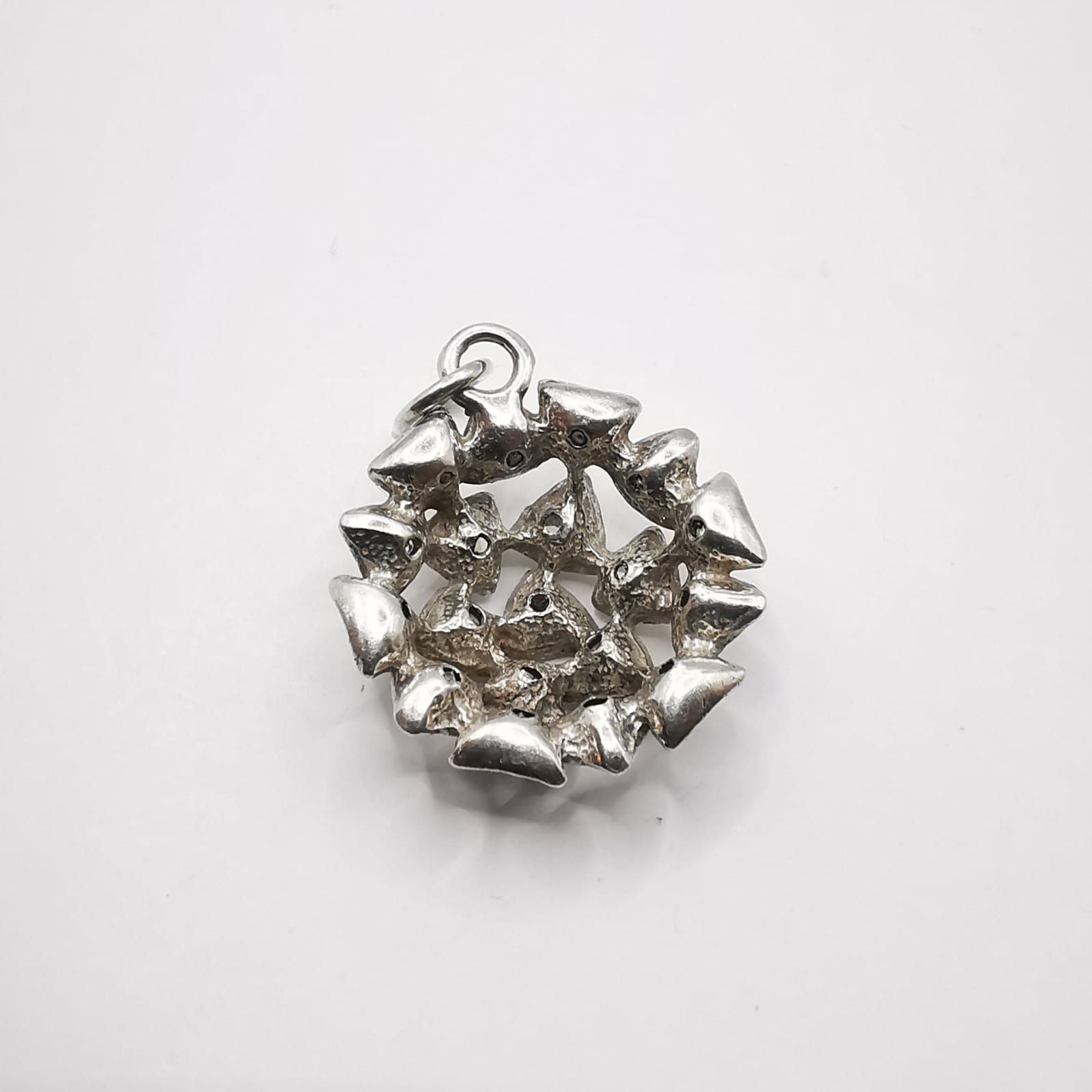 Vintage Vintage Pendant 925 Sterling Silver Jewelry 4,30g Size ONE SIZE - 4 Thumbnail