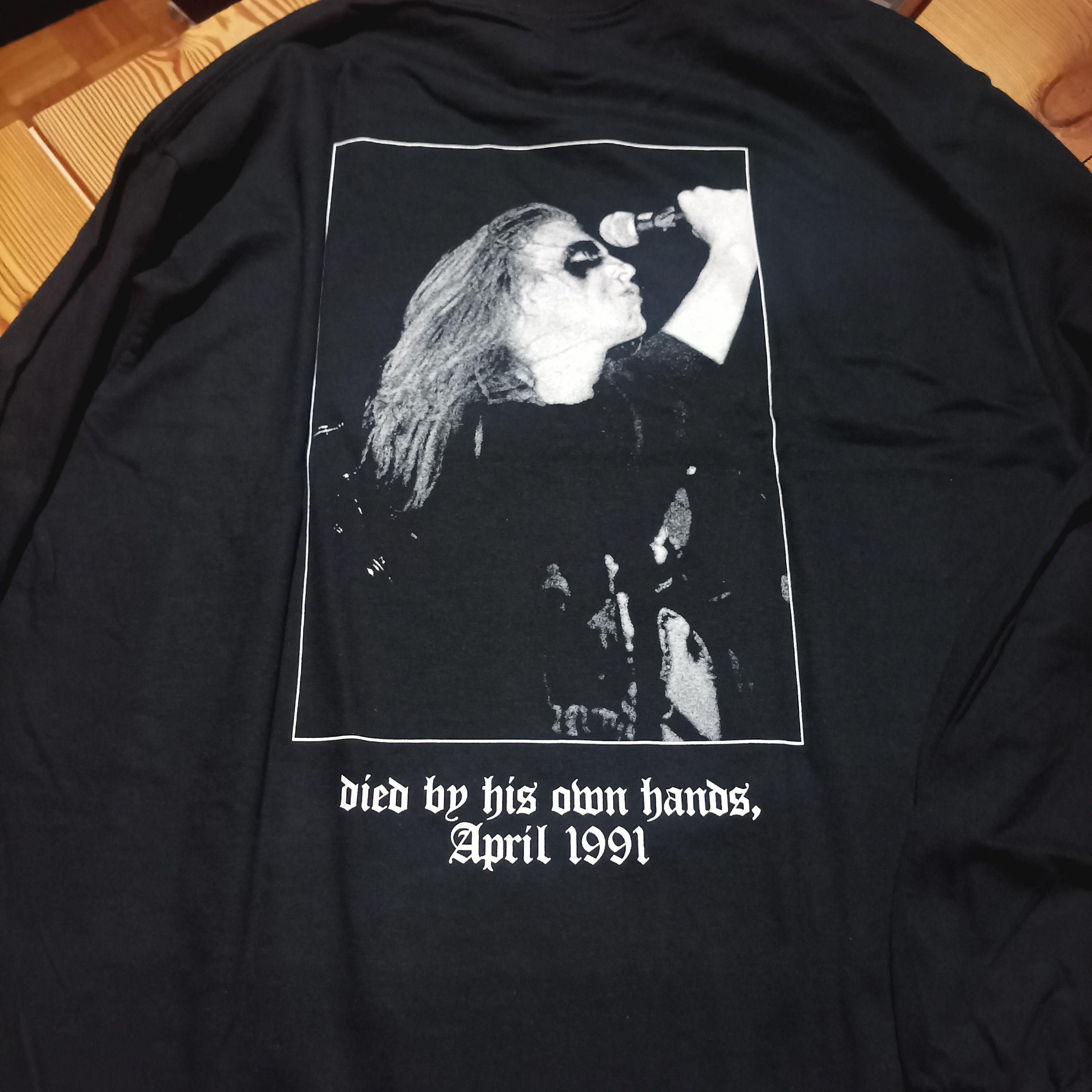 Vintage Mayhem Dead Chandelier longsleeve Reprint Size US XL / EU 56 / 4 - 3 Thumbnail