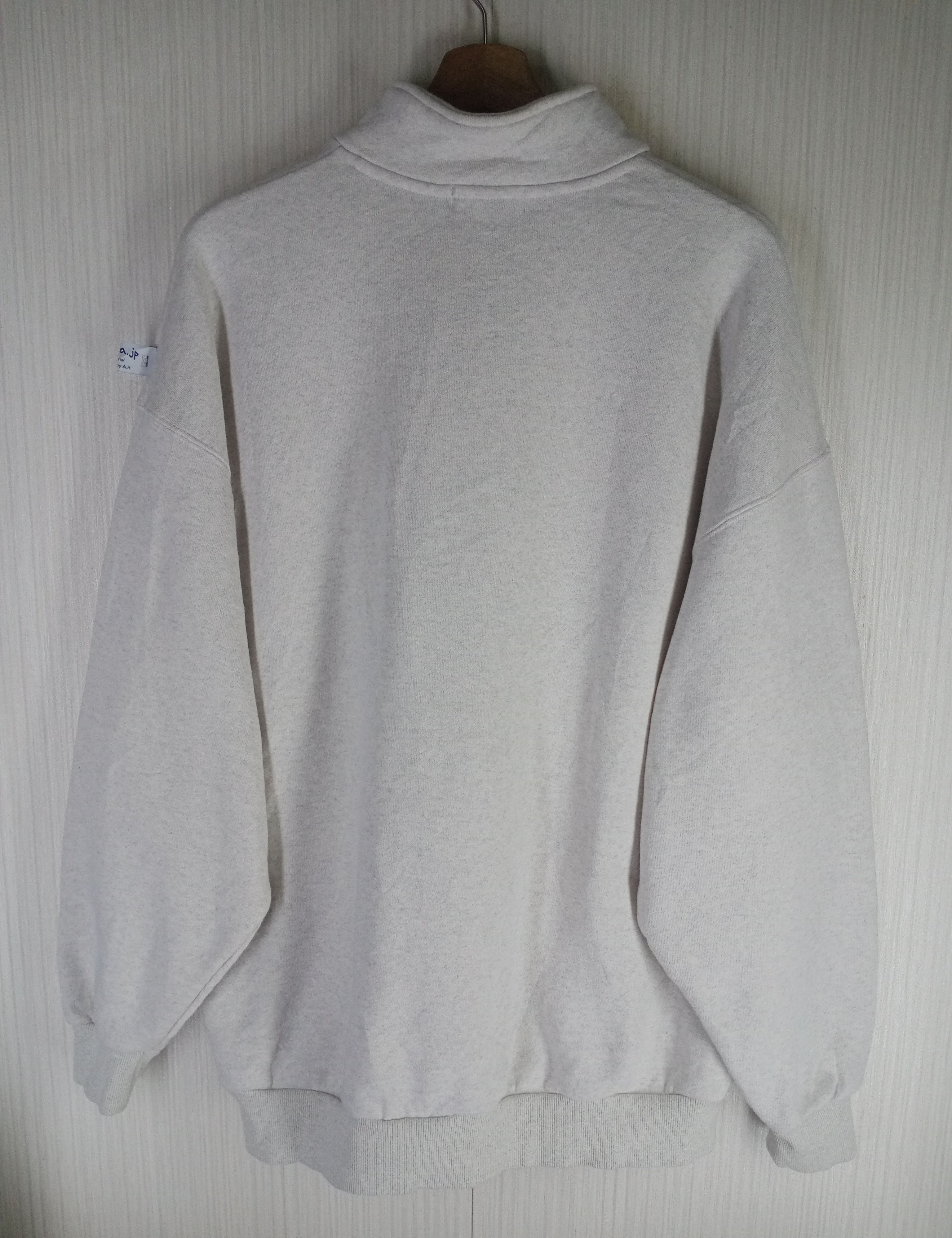 Nautica Rare Vintage Nautica Spell Out Logo Half Zipper Sweatshirt Size US M / EU 48-50 / 2 - 10 Thumbnail