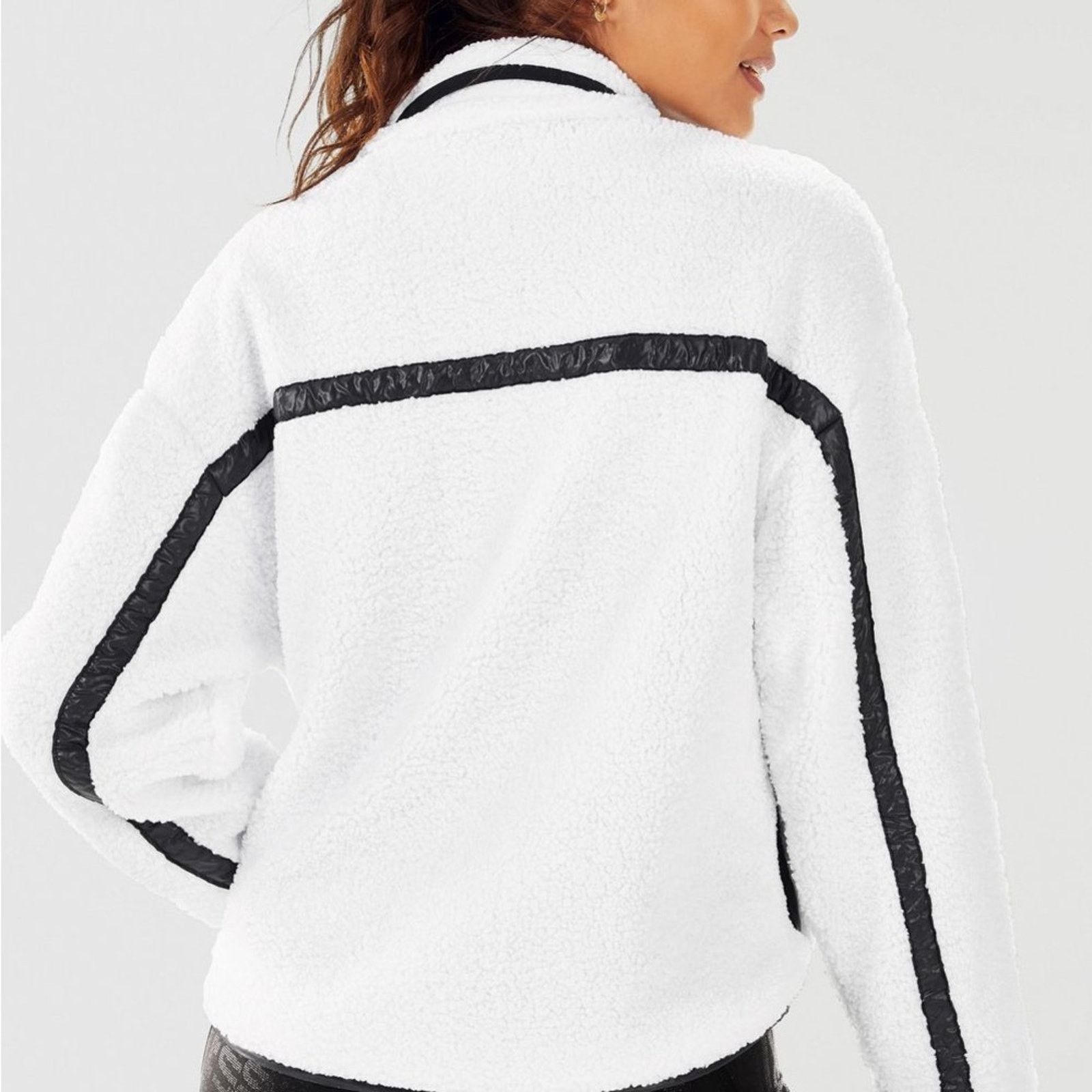 Fabletics Fabletics Larissa Sherpa Fleece Zip Up Jacket Women’s Small Size S / US 4 / IT 40 - 5 Thumbnail
