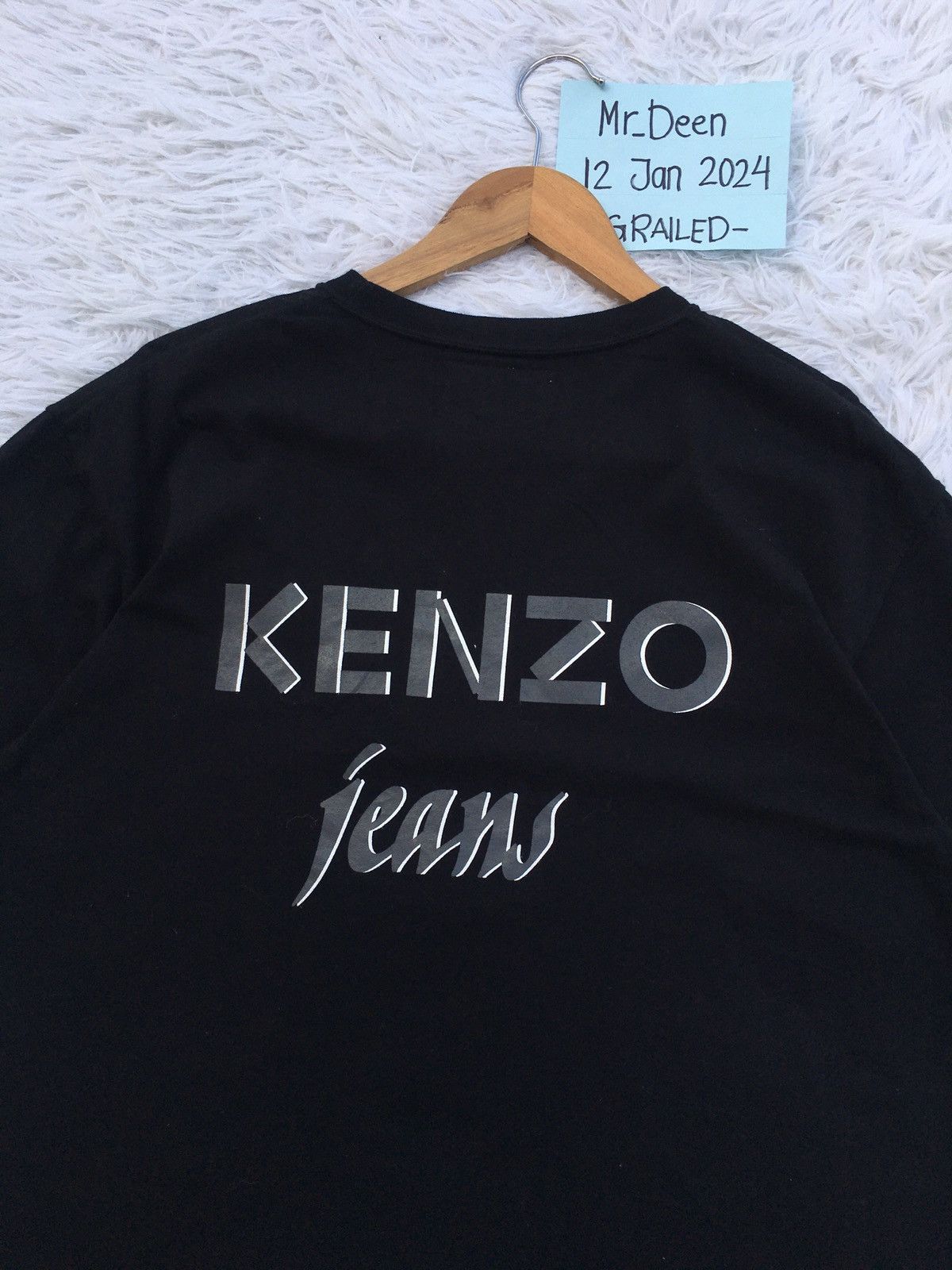 Kenzo Rare Japanese Designer Kenzo Big Spellout Tshirt Size US M / EU 48-50 / 2 - 6 Thumbnail