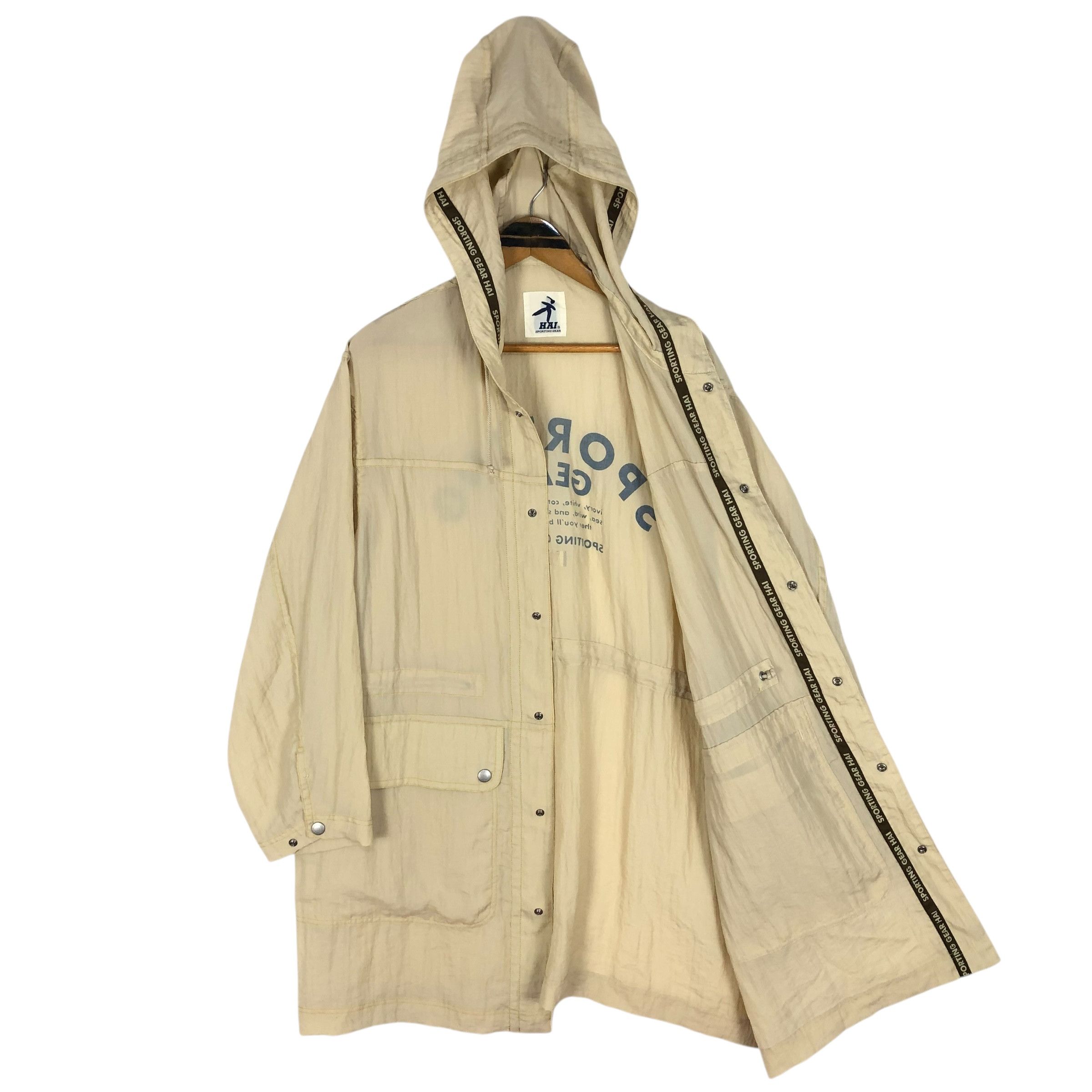 Issey Miyake Vintage Hai Sporting Gear Issey Miyake Hoodie Light Jacket Size US M / EU 48-50 / 2 - 7 Thumbnail