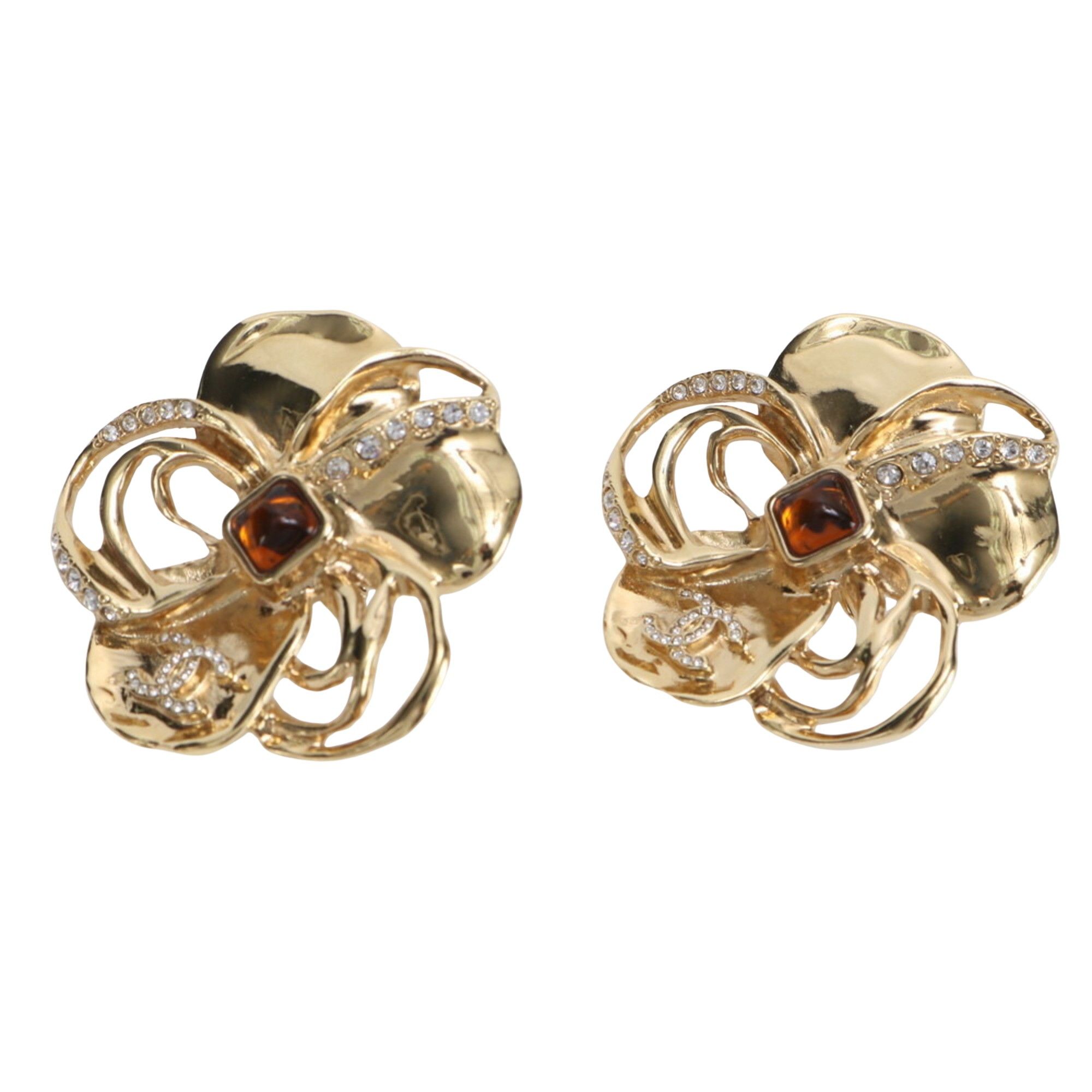 Chanel Chanel Coco Mark earring Size ONE SIZE - 1 Thumbnail