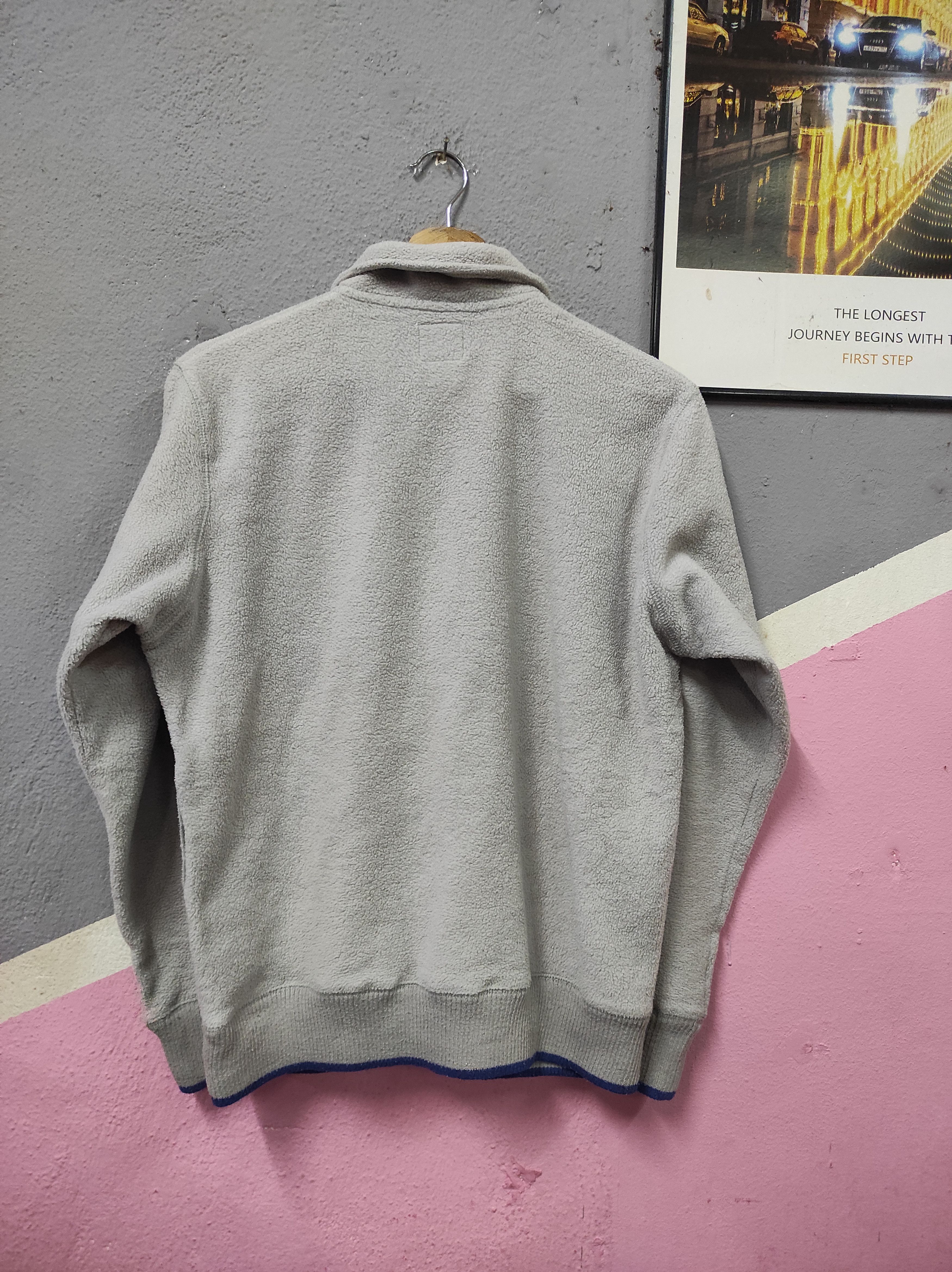 MLB × Uniqlo UNIQLO X MLB TAMPA BAY RAYS HALF ZIPPER SWEATSHIRT FLEECE Size US M / EU 48-50 / 2 - 4 Thumbnail