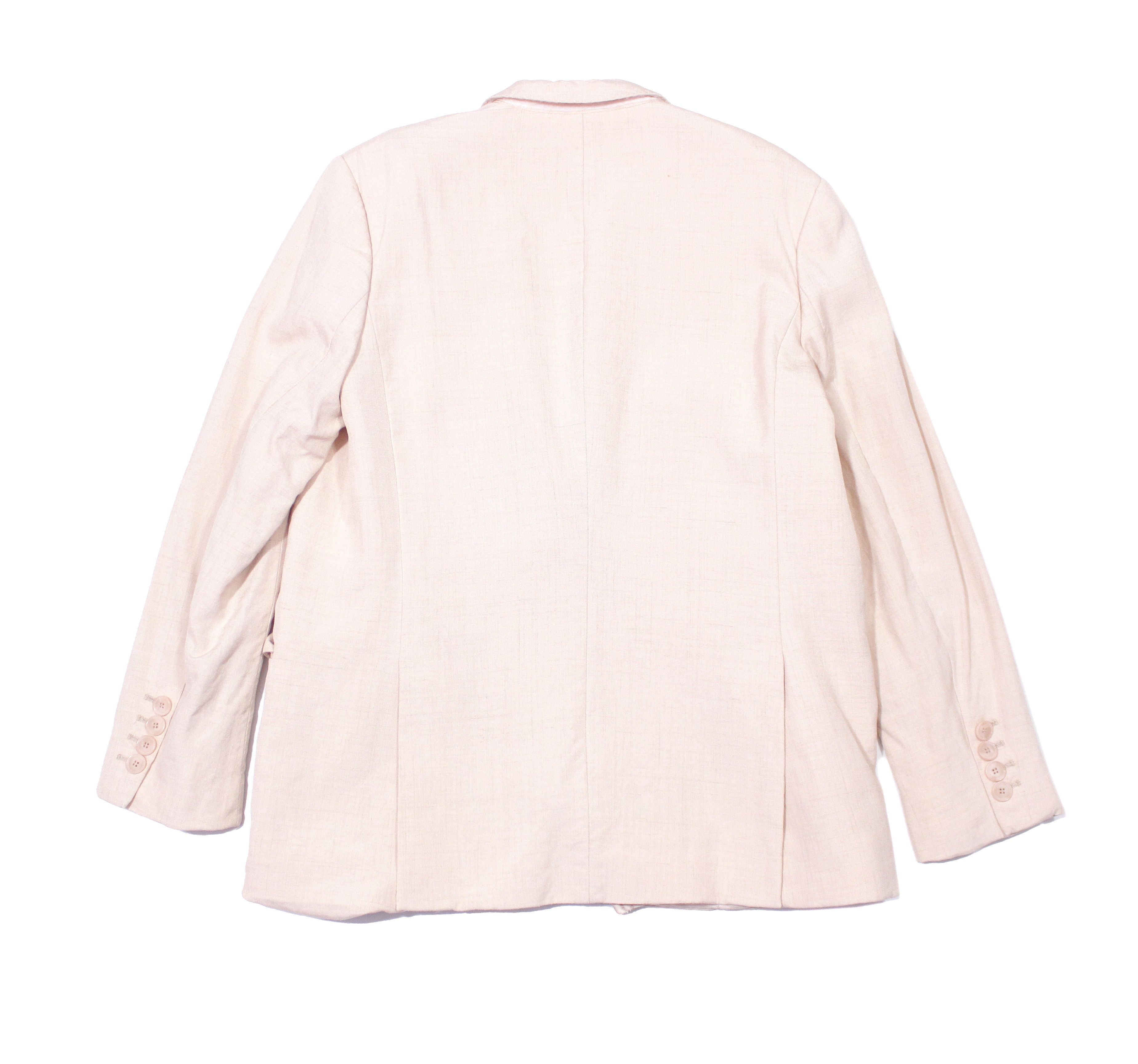 Stella McCartney 2018 Viscose Linen Blazer Size M / US 6-8 / IT 42-44 - 2 Thumbnail