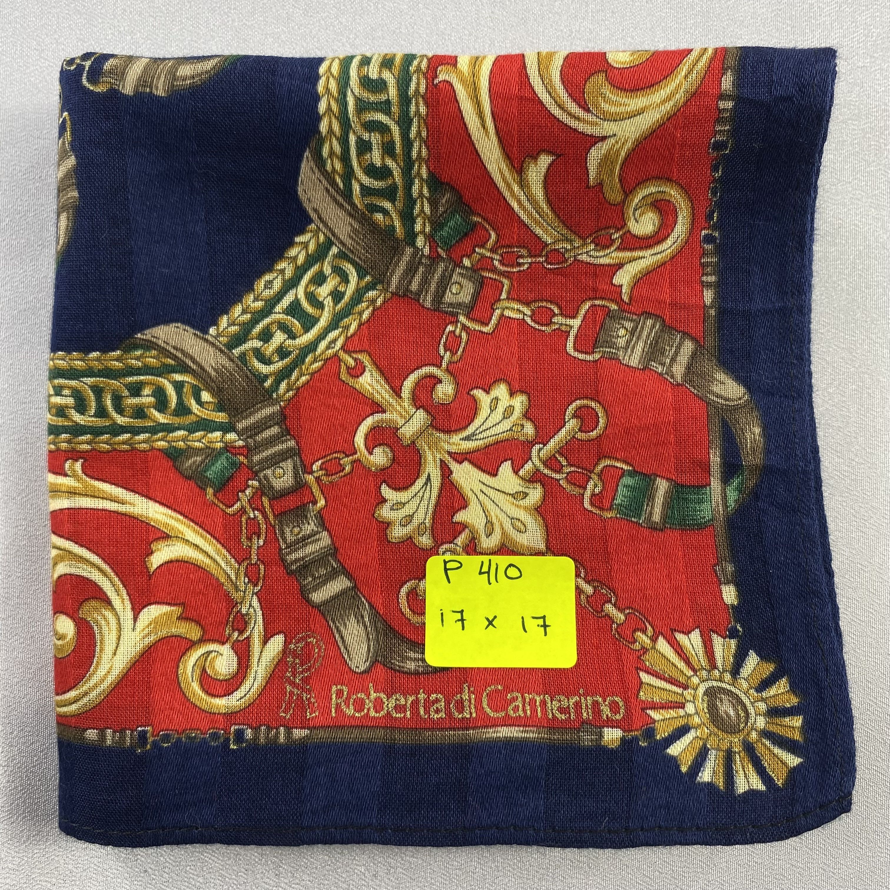 Roberta di Camerino × Vintage Roberta Di Camerino Handkerchief / Neckerchief-P410 Size ONE SIZE - 5 Thumbnail