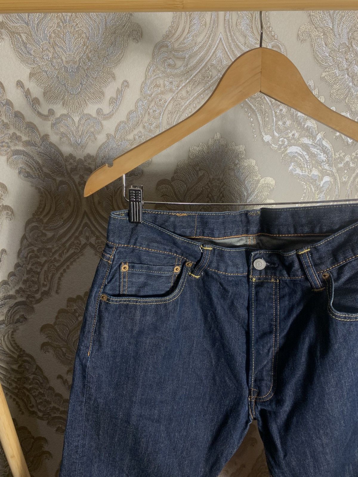 Levi's VINTAGE LEVIS 501 CLASSIC DENIM JEANS CASUAL RETRO Y2K 90s Size US 36 / EU 52 - 3 Thumbnail