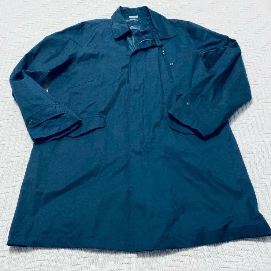 Nautica Nautica navy trenchcoat Size US XXL / EU 58 / 5 - 1 Thumbnail