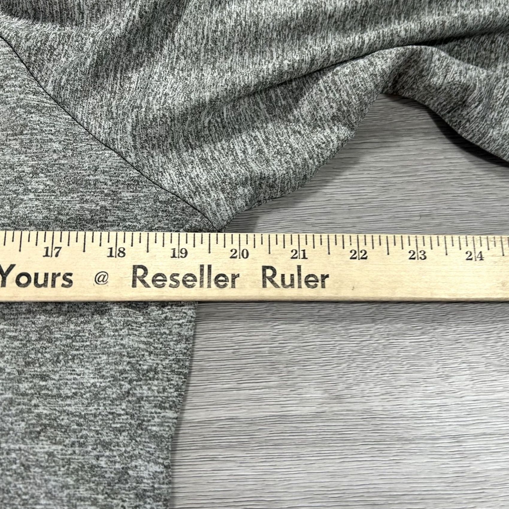 Halo Halo Running Hoodie Womens Medium Gray Longline Tunic Lightweight Stretch Top Size M / US 6-8 / IT 42-44 - 7 Thumbnail
