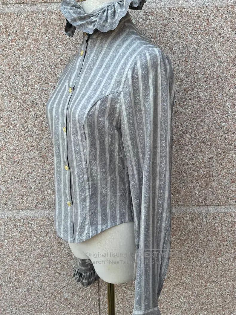 Vivienne Westwood Vivienne Westwood Vintage Gold Label Retro Silk Shirt, Sli Size M / US 6-8 / IT 42-44 - 3 Thumbnail