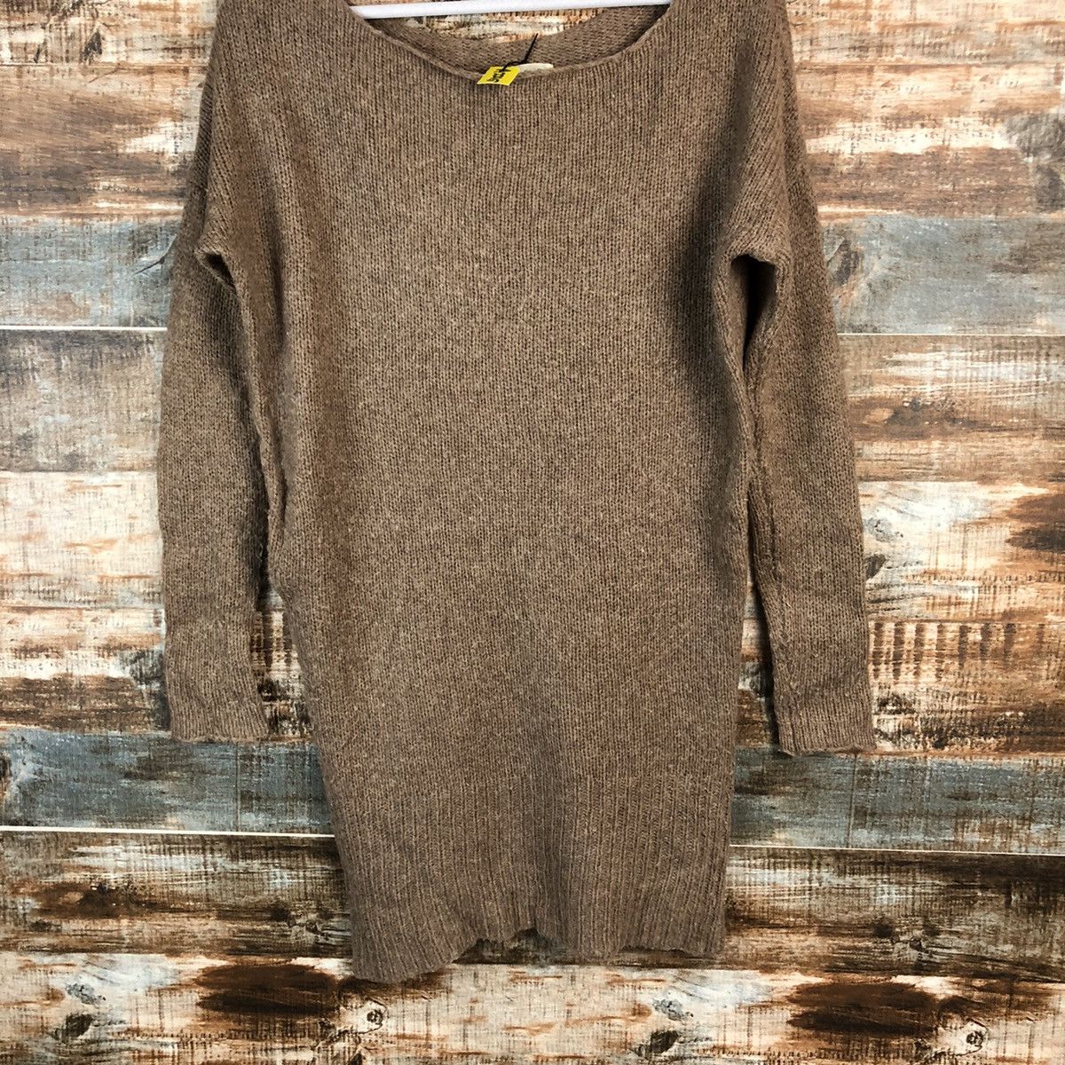 Homespun Knitwear × Japanese Brand Cloudney And John Wad wool Brown Knitwear #A2215 Size L / US 10 / IT 46 - 3 Thumbnail