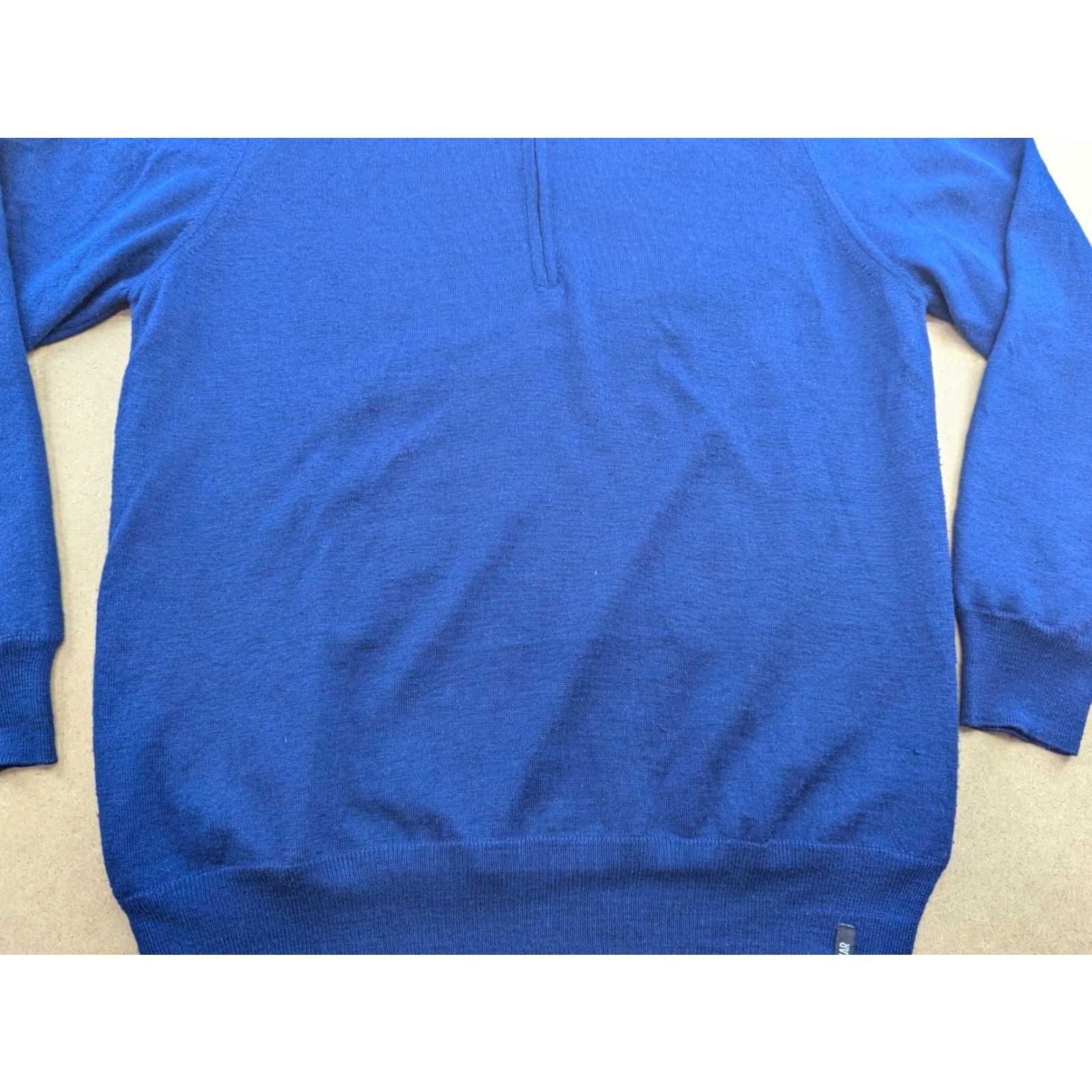 Colmar COLMAR Sweater Mens Large Windstopper Wool Blend 1/4 Zip Thermo Blue Casual Knit Pullover Mens Size US L / EU 52-54 / 3 - 6 Thumbnail