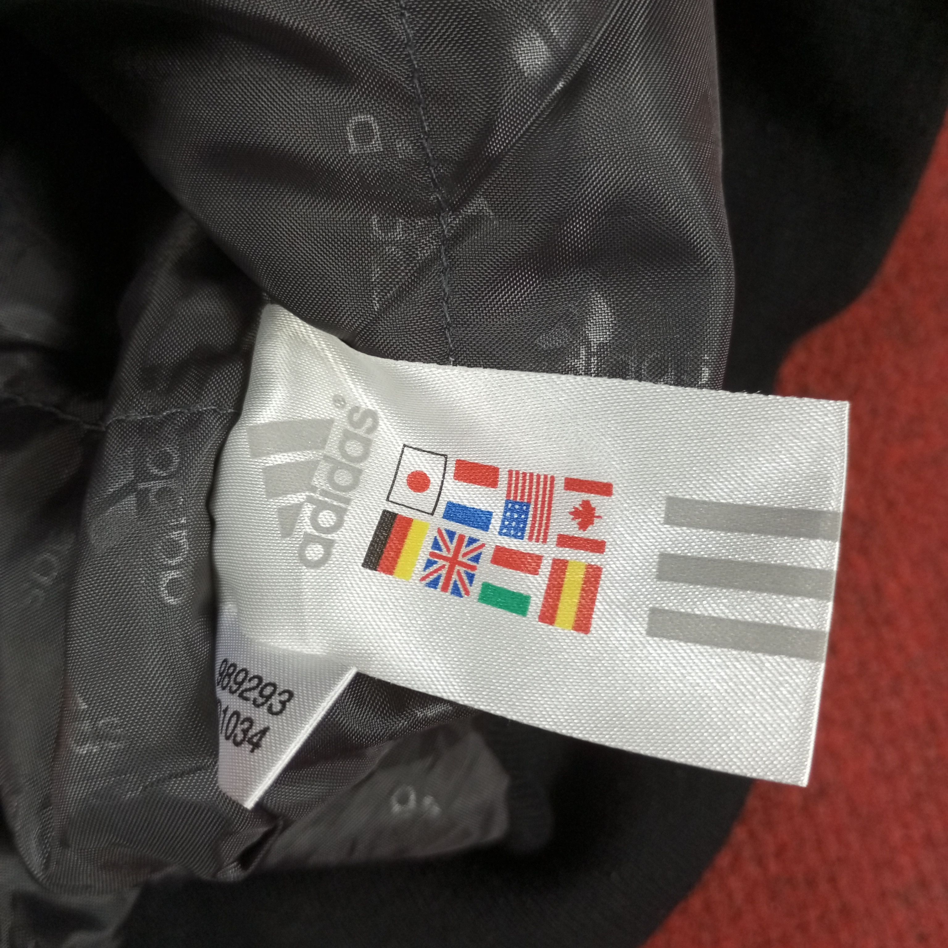 Adidas × Vintage Adidas X Custom Yohji Yamamoto Art Style Streetwear Jacket Size US L / EU 52-54 / 3 - 9 Thumbnail