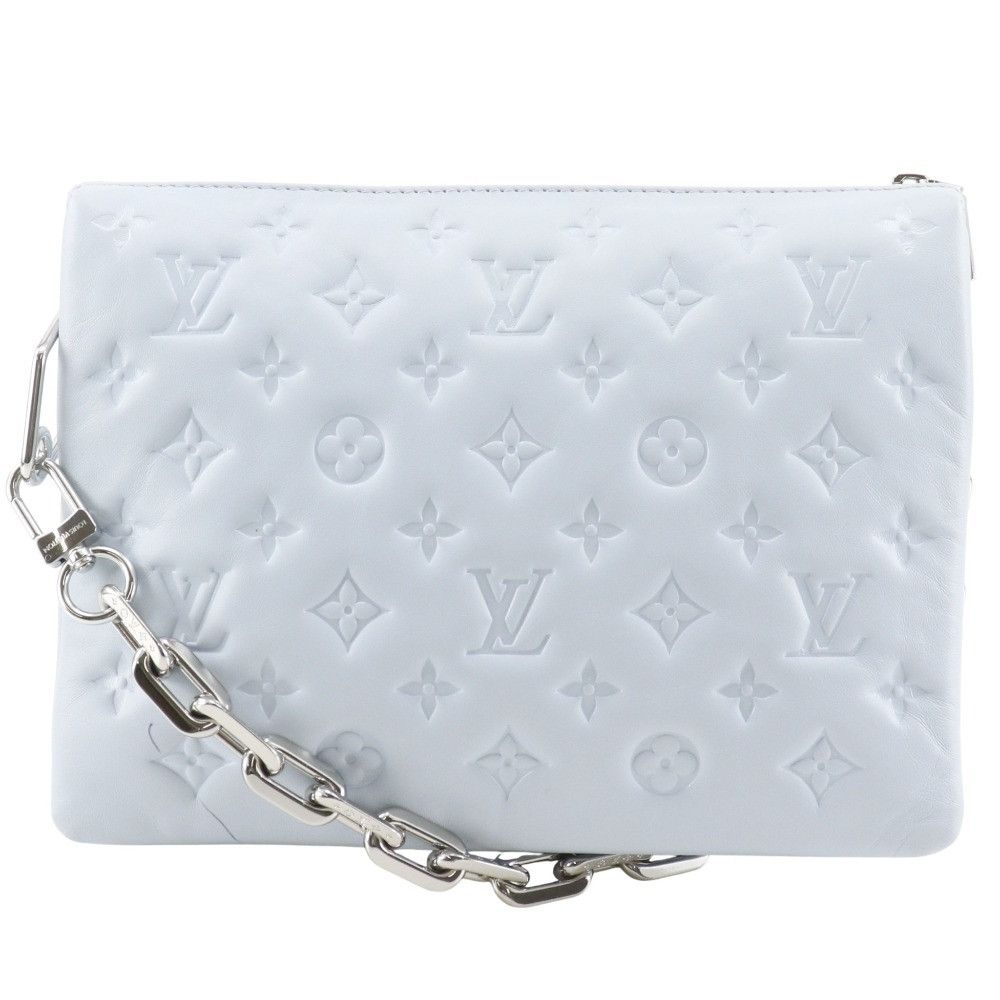 Louis Vuitton Louis Vuitton Louis Vuitton Coussin PM Monogram Embossed Lambskin Shoulder Bag Leather Shoulder Bag DUTY FREE for USA Size ONE SIZE - 1 Thumbnail