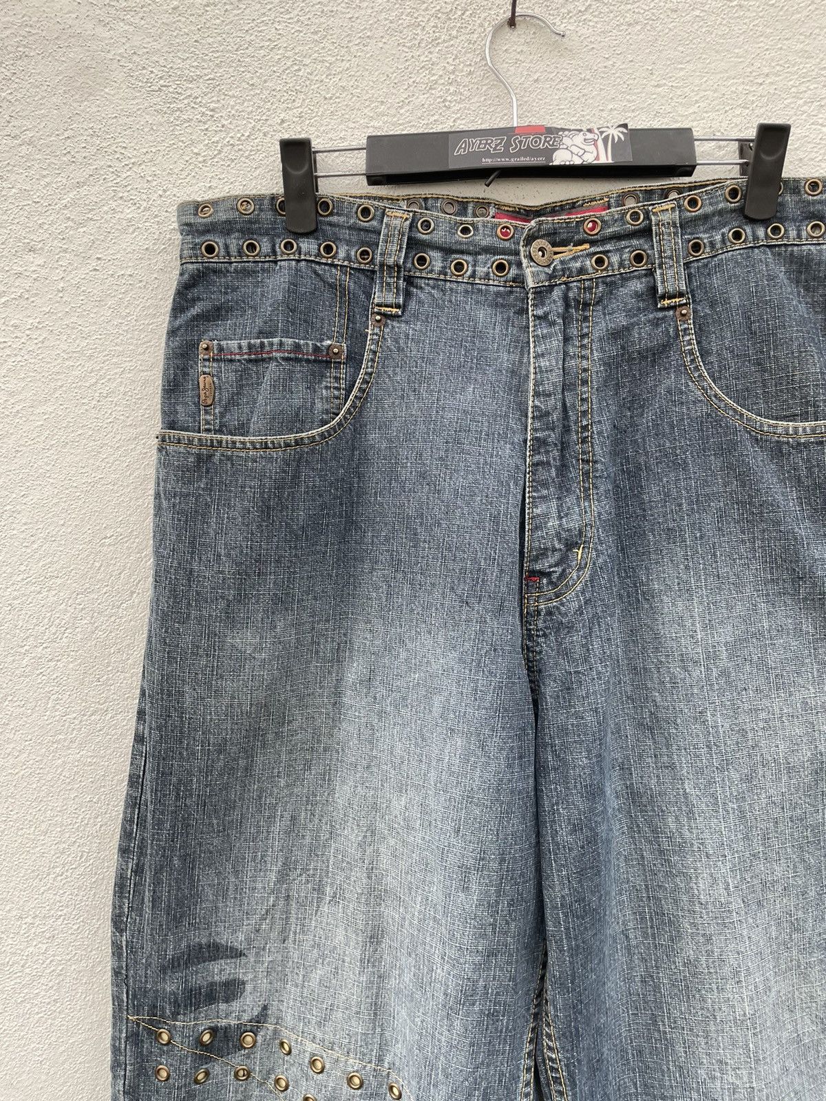 Pelle Pelle Vintage Y2K Pepe Baggy Jeans Size US 36 / EU 52 - 4 Thumbnail