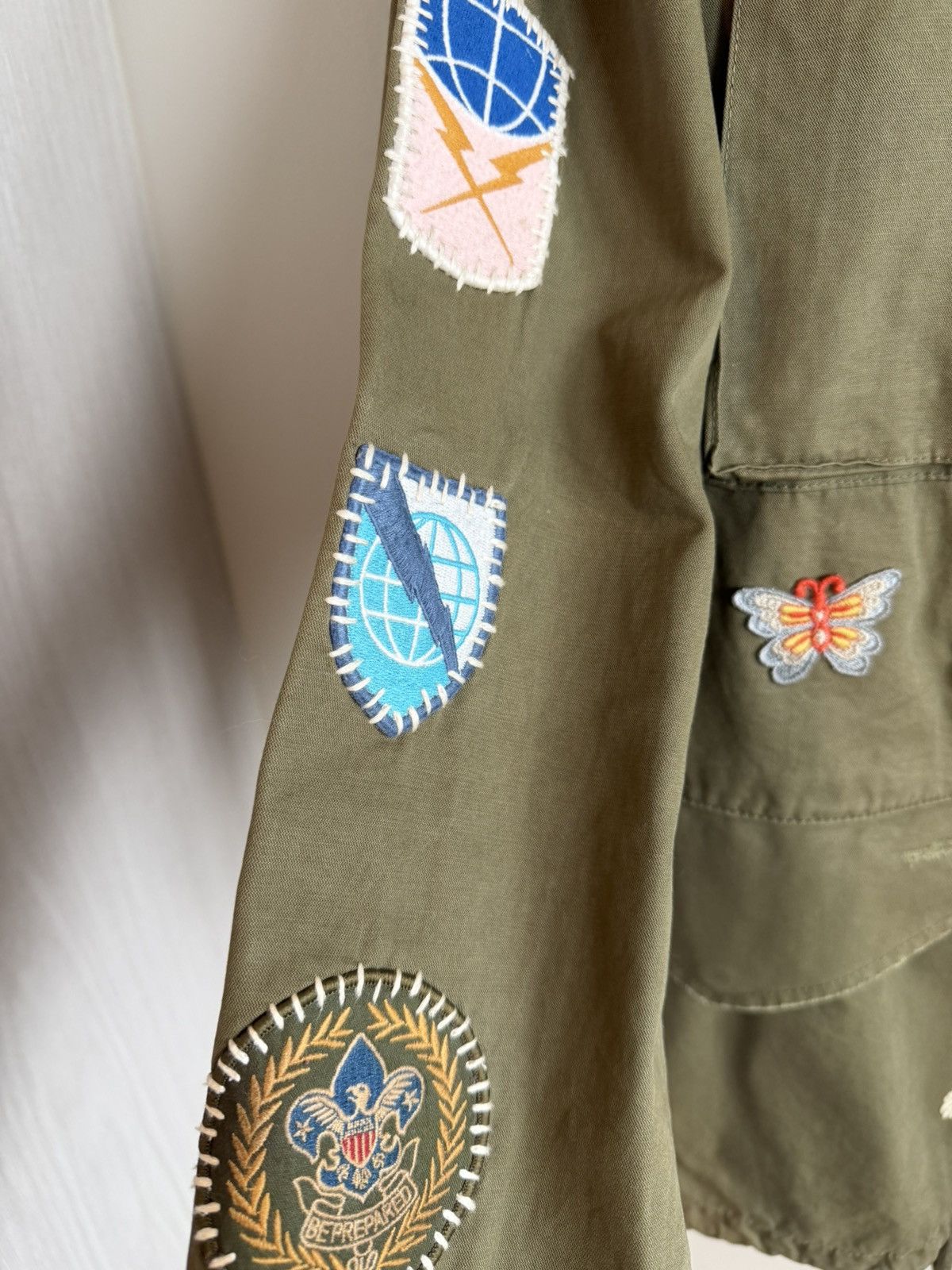 Amiri AMIRI Green Cotton M65 Military Trench Jacket Size US M / EU 48-50 / 2 - 5 Thumbnail