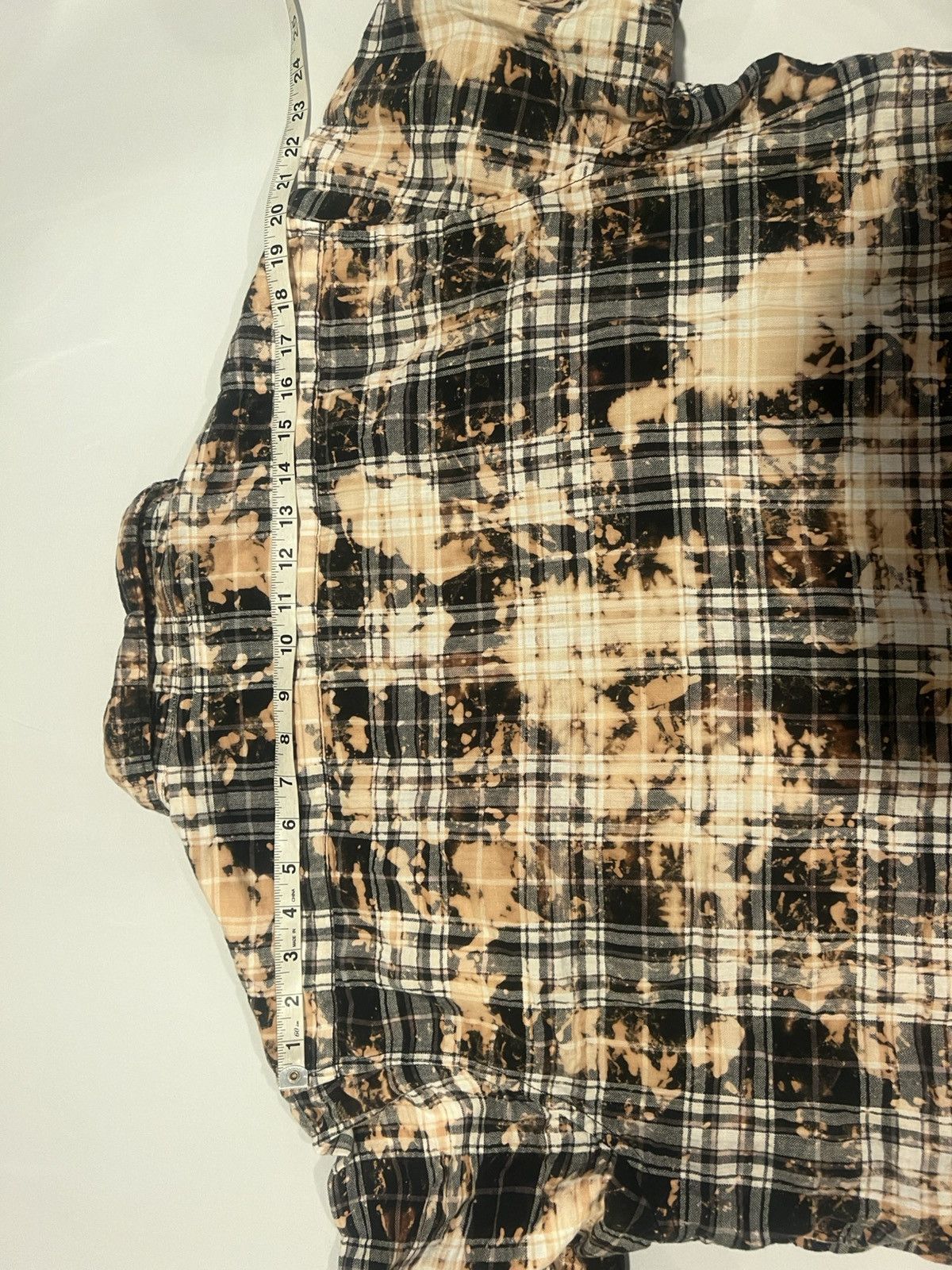 Saint Laurent Paris Saint Laurent Hedi Slimane men’s bleached flannel shirt. L Size US L / EU 52-54 / 3 - 4 Thumbnail