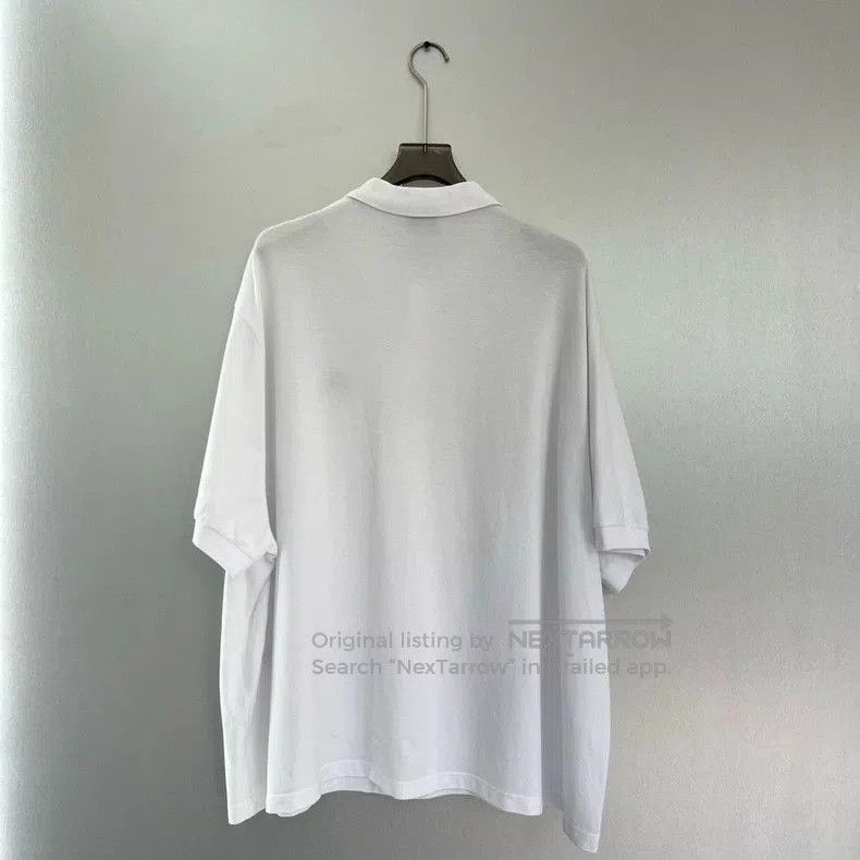 Balenciaga Balenciaga Embroidered Logo Loose Polo. Size US XXL / EU 58 / 5 - 5 Thumbnail
