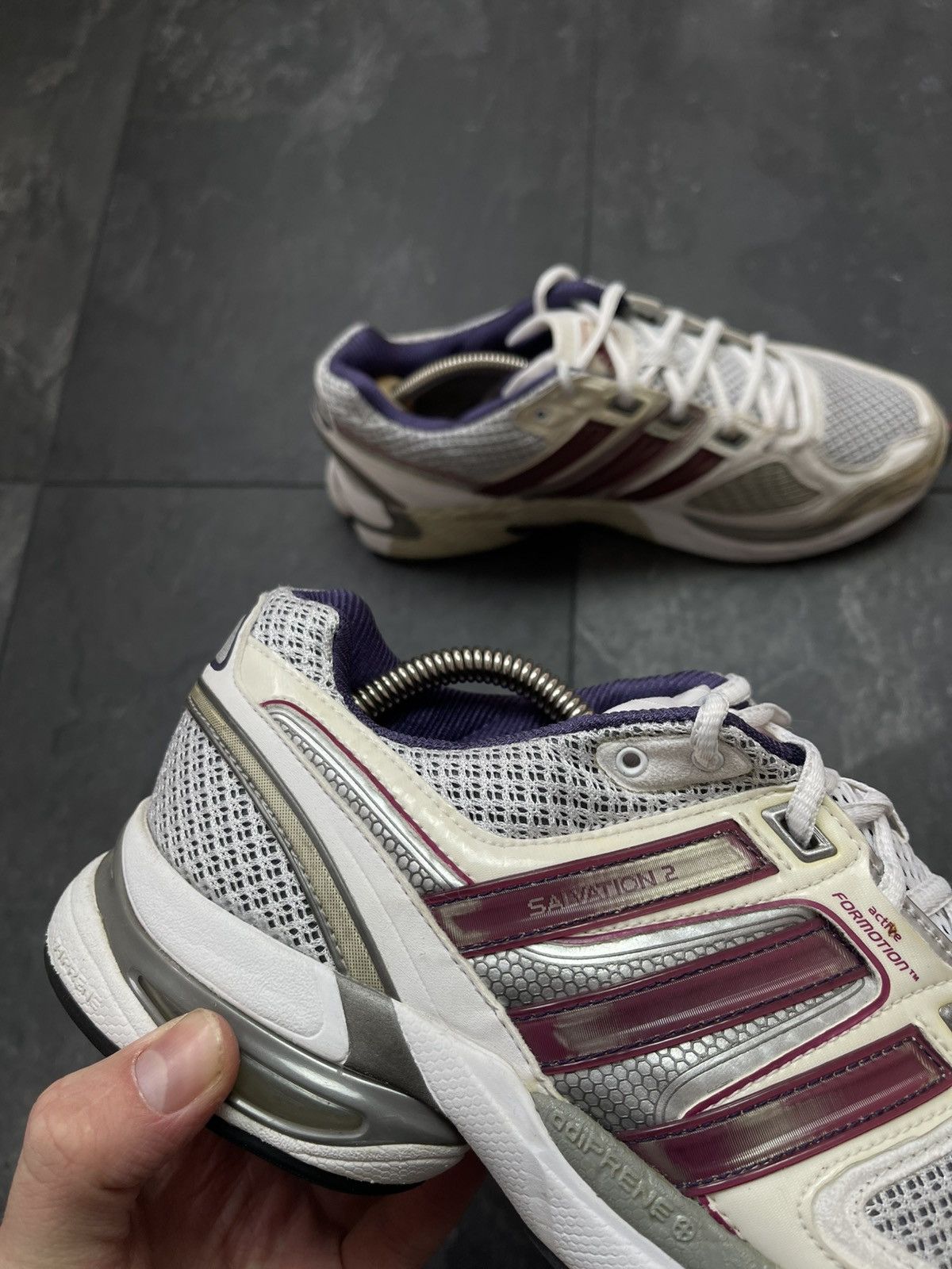 Vintage Vintage Adidas adiSTAR Salvation Running Shoes Size US 7 / EU 40 - 3 Thumbnail