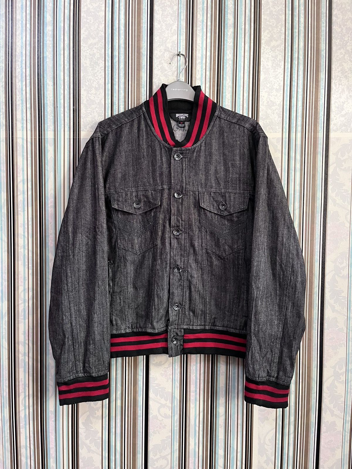 Rocawear brooklyns own ringer stadium denim #A2 Size US M / EU 48-50 / 2 - 1 Thumbnail