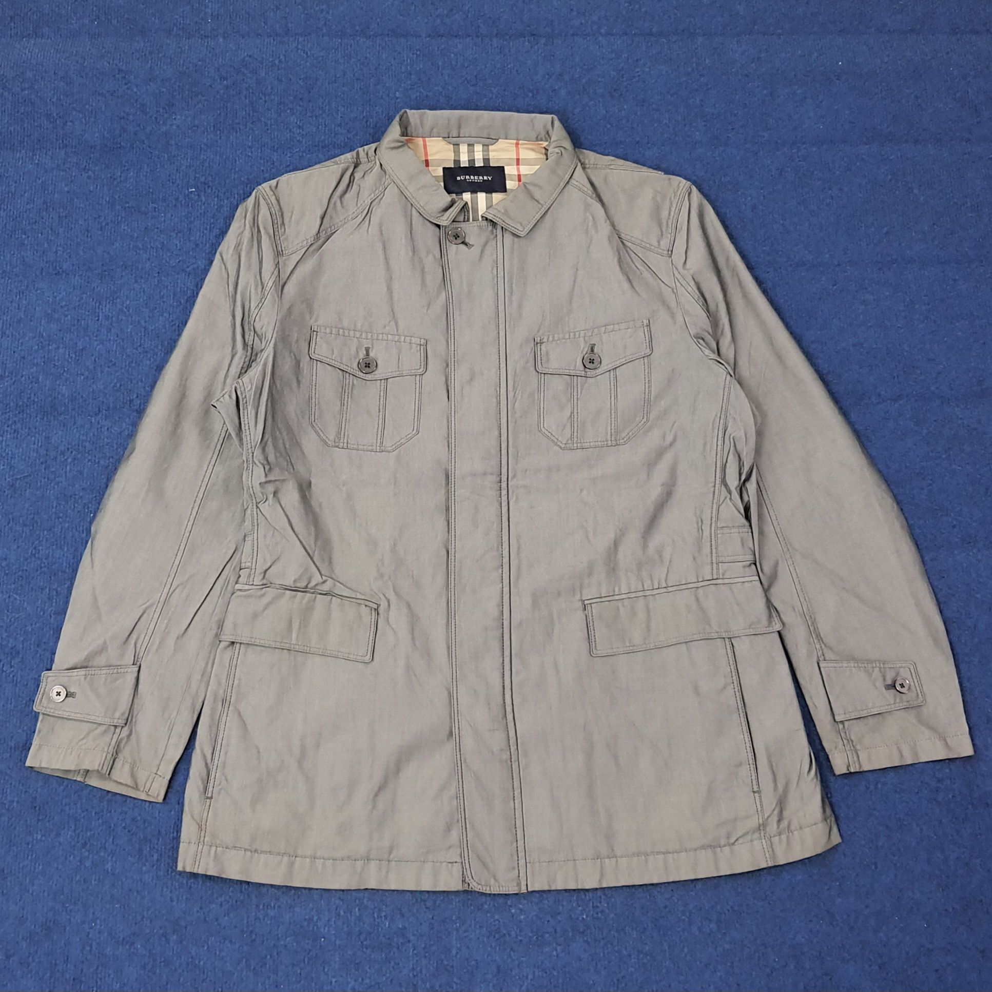Burberry Vintage Burberry Nova Check Short Trench Coat C224N9 Size US M / EU 48-50 / 2 - 3 Thumbnail