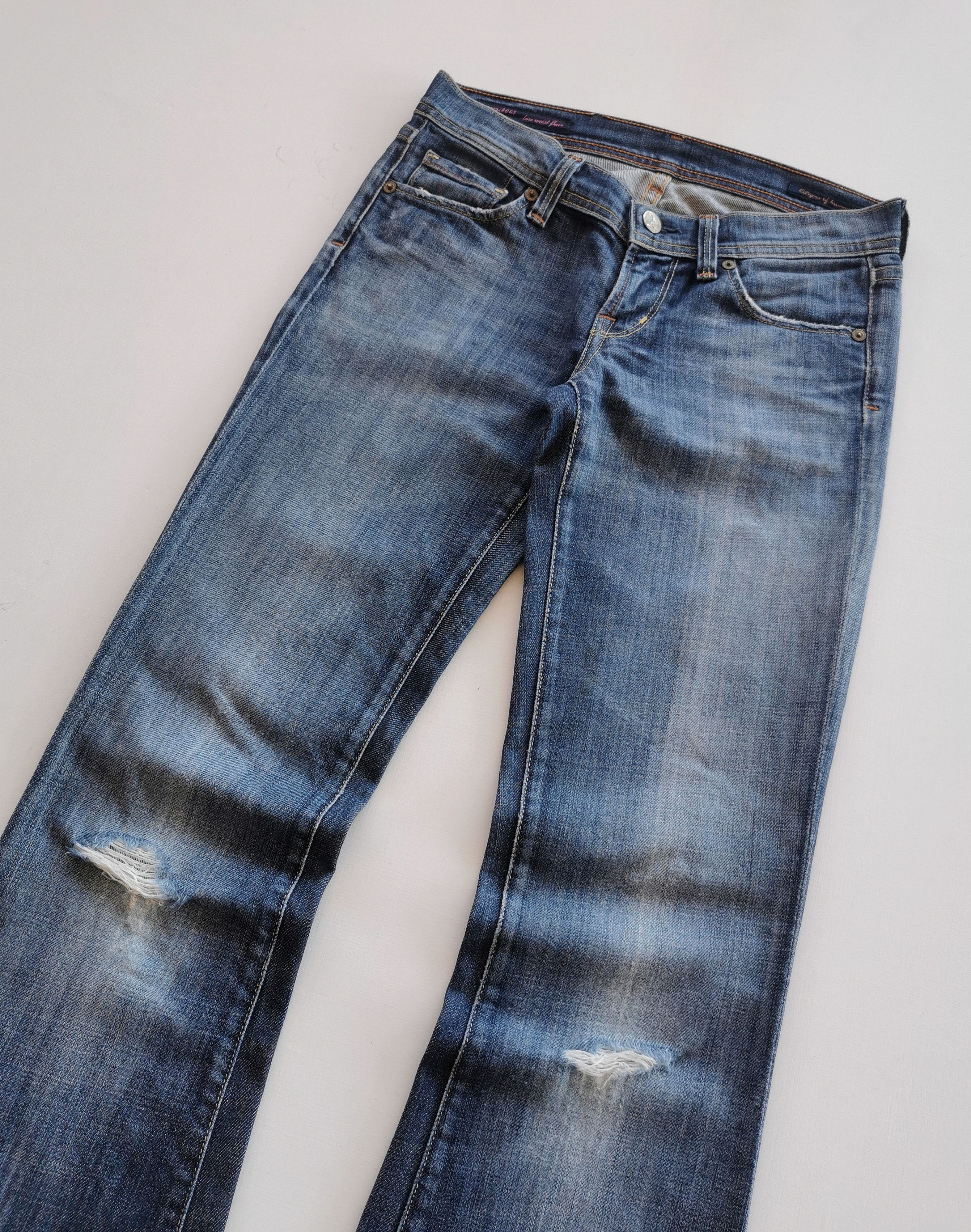 Citizens Of Humanity Citizens Of Humanity Low Waist Flare Made In USA Size 28" / US 6 / IT 42 - 7 Thumbnail
