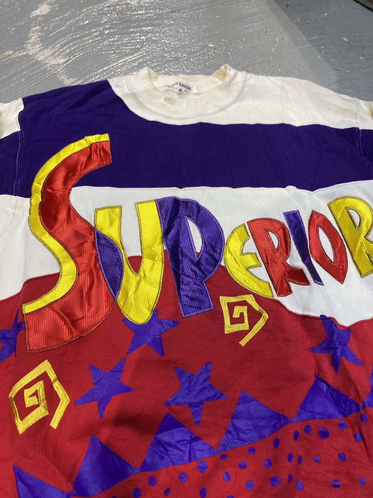 Japanese Brand Vintage sweatshirt multi colour japan 🇯🇵 Size US XL / EU 56 / 4 - 2 Thumbnail