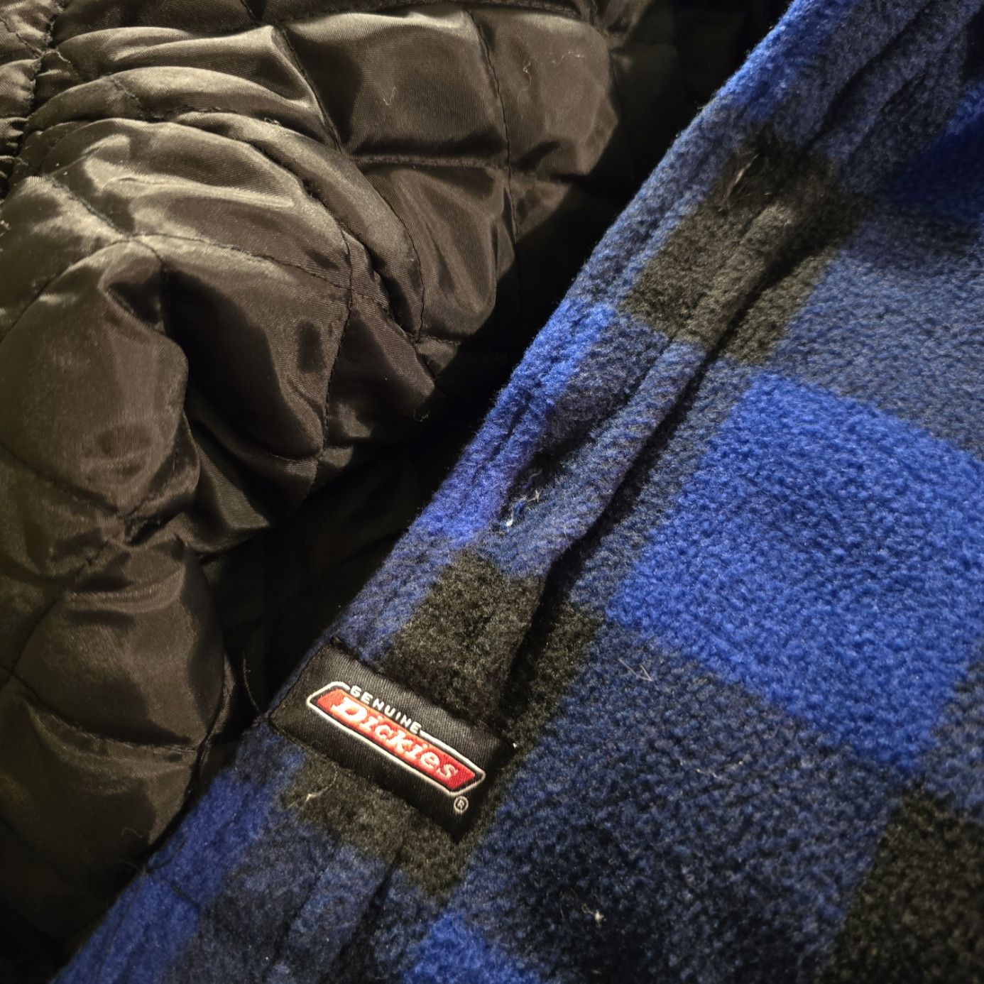 Dickies Dickies Blue Black Buffalo Plaid Flannel Jacket Size US M / EU 48-50 / 2 - 3 Thumbnail