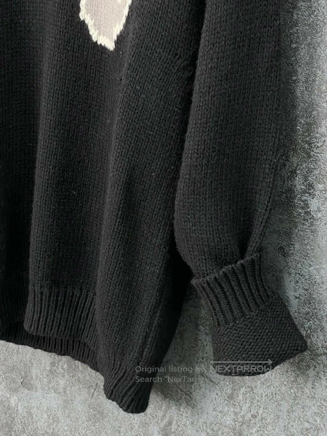 Balenciaga OFF WHITE Logo Crewneck Sweater. Size US S / EU 44-46 / 1 - 4 Thumbnail