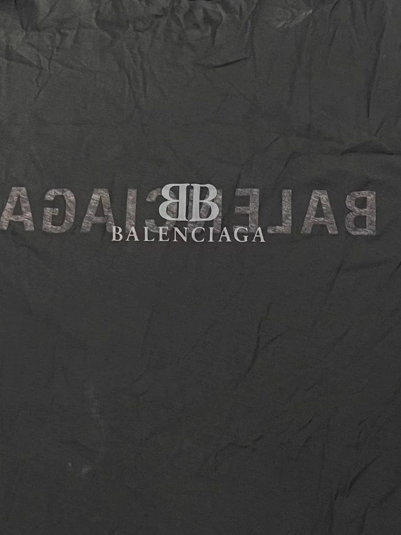 Balenciaga Balenciaga Letter Logo Printed Round Neck Short Sleeve T-S Size US M / EU 48-50 / 2 - 3 Thumbnail