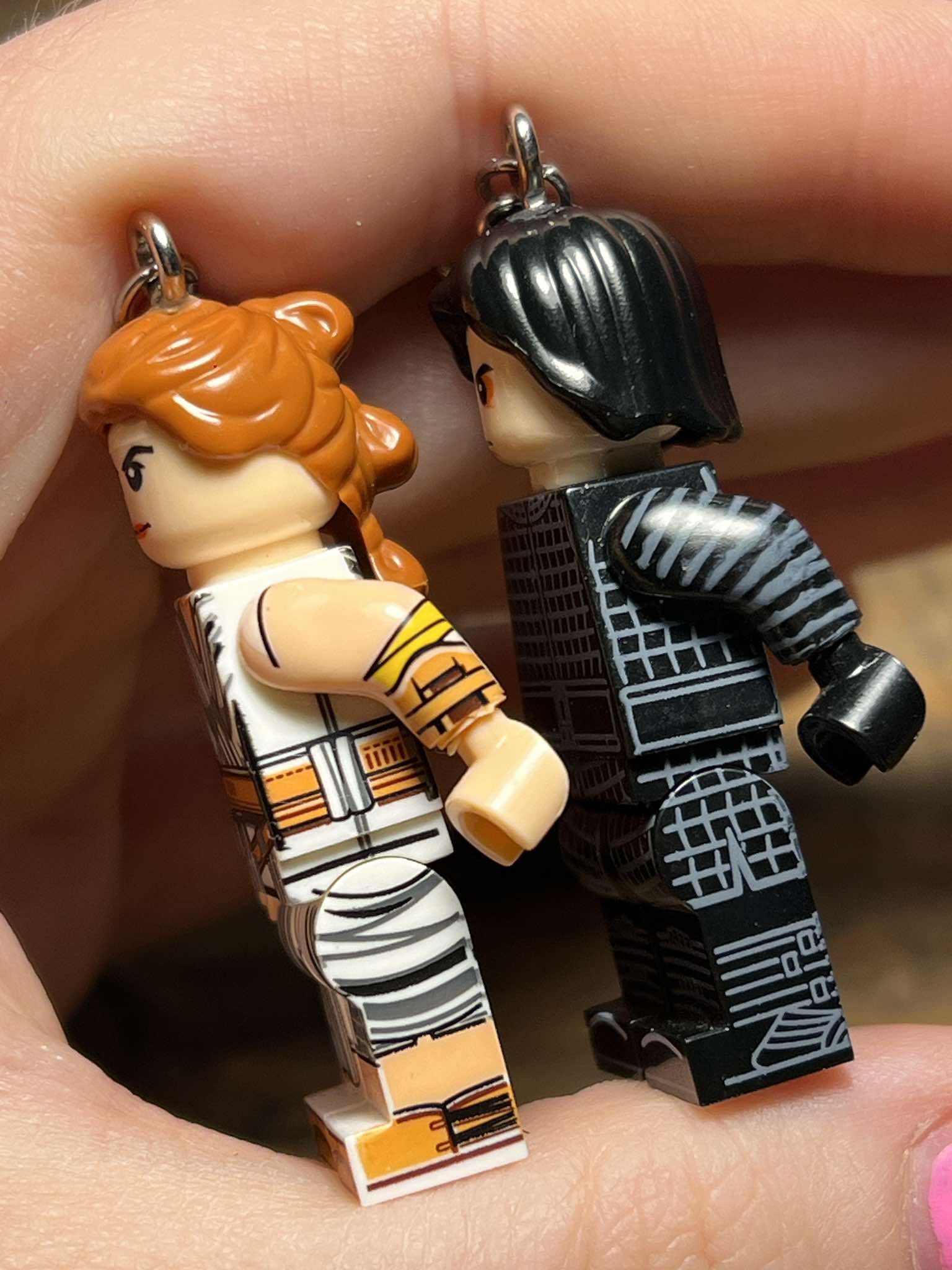 Other Star Wars Kylo Ren Rey minifigure keychain Size ONE SIZE - 7 Thumbnail