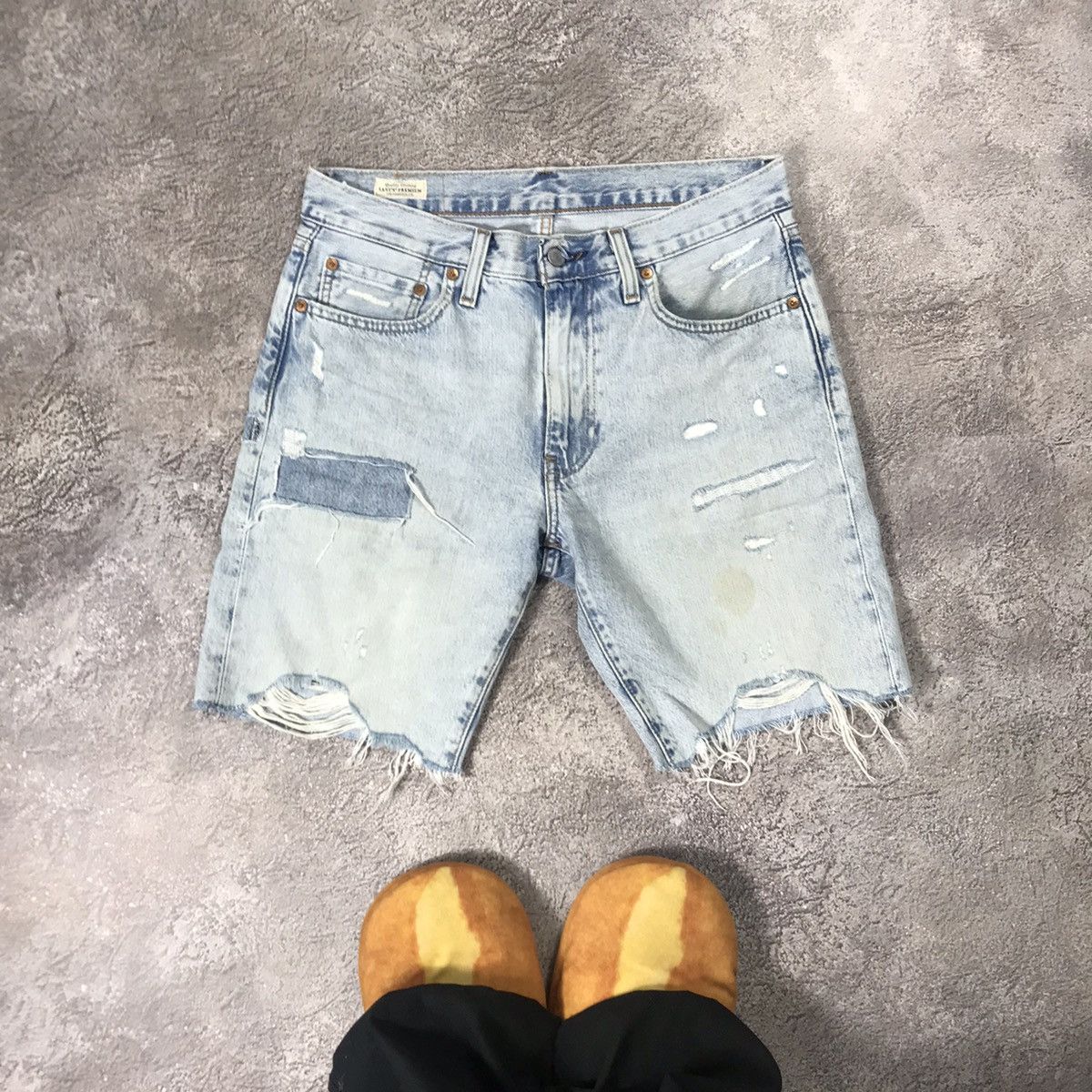 Levi's × Vintage VINTAGE Y2K DENIM LEVIS SHORTS CASUAL STREETWEAR 90s Size US 33 - 1 Thumbnail