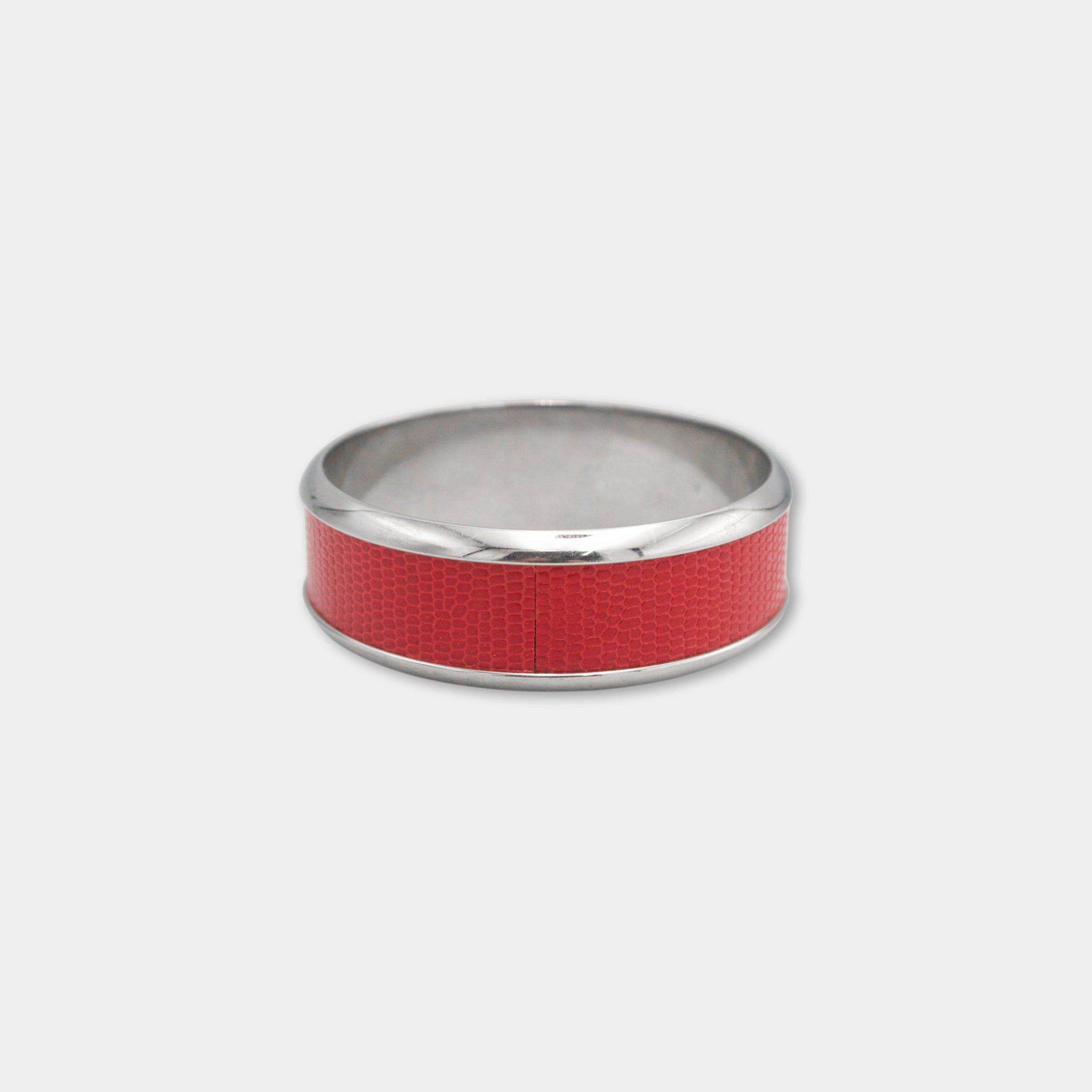 Dolce & Gabbana Dolce & Gabbana Red Leather Bracelet Size ONE SIZE - 3 Thumbnail