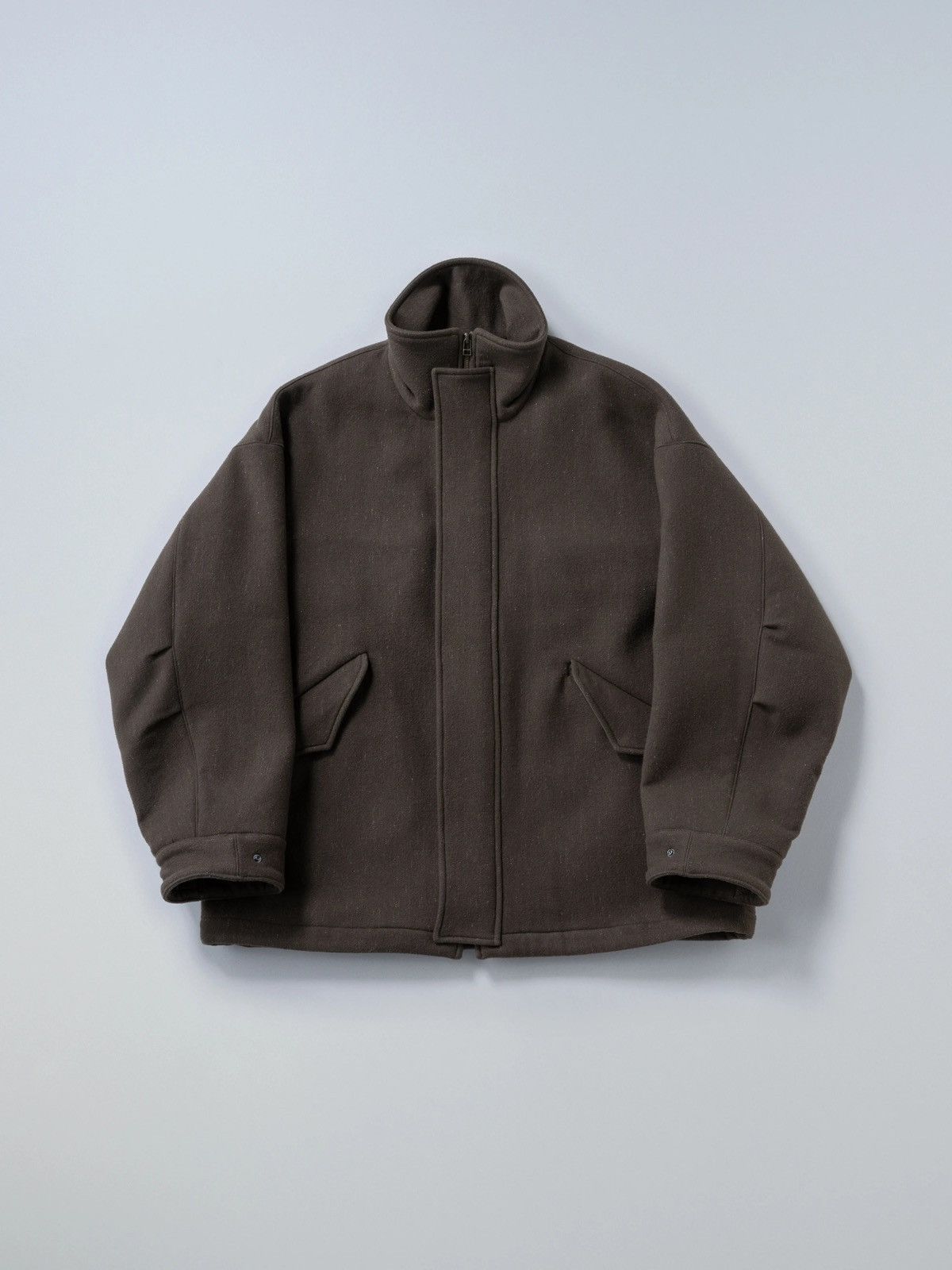 image of Kaptain Sunshine Short Mill Coat in Green, Men's (Size Large)