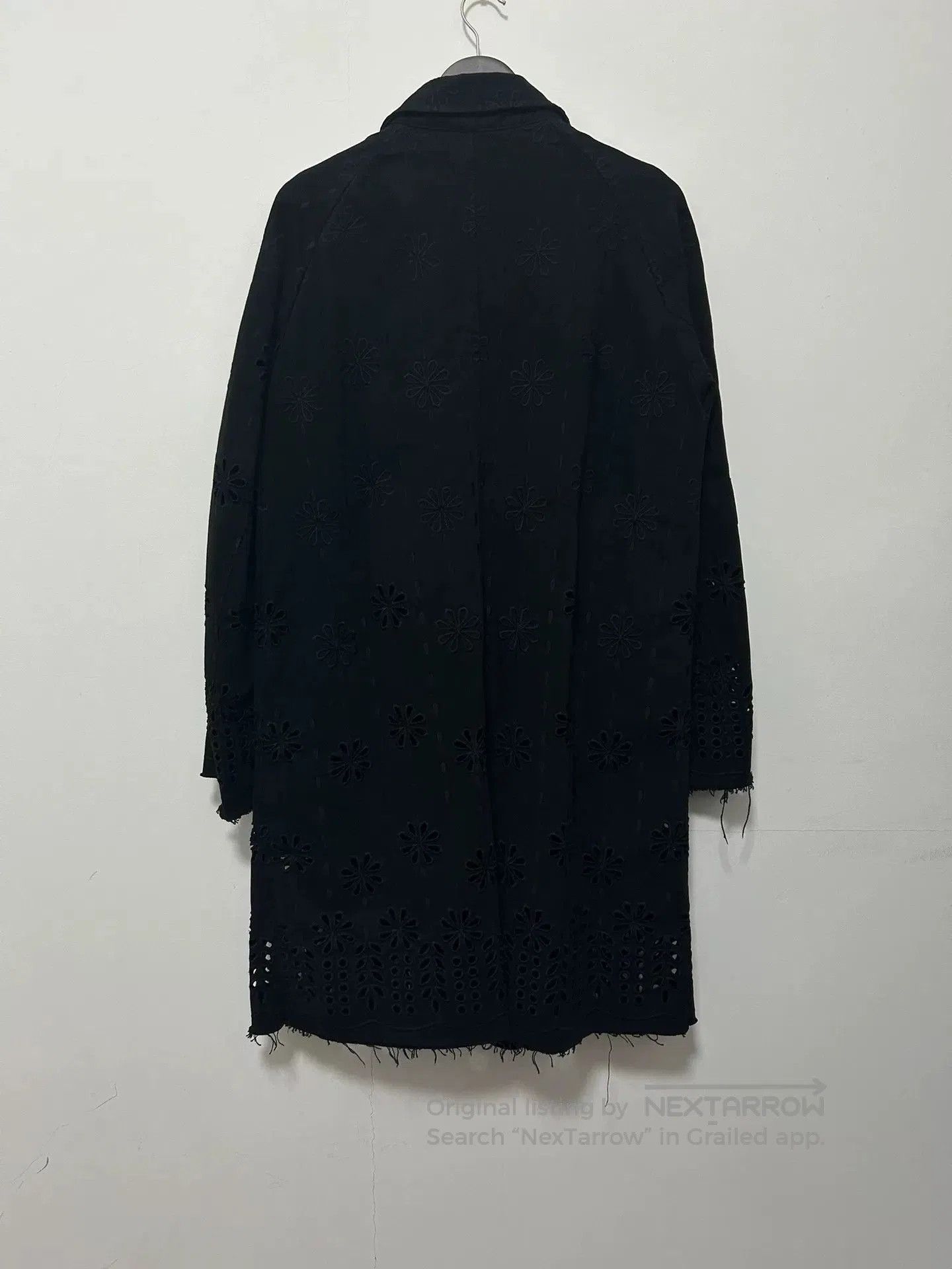 Dries Van Noten Dries Van Noten 18AW Floral Cutout Coat. Size US M / EU 48-50 / 2 - 3 Thumbnail