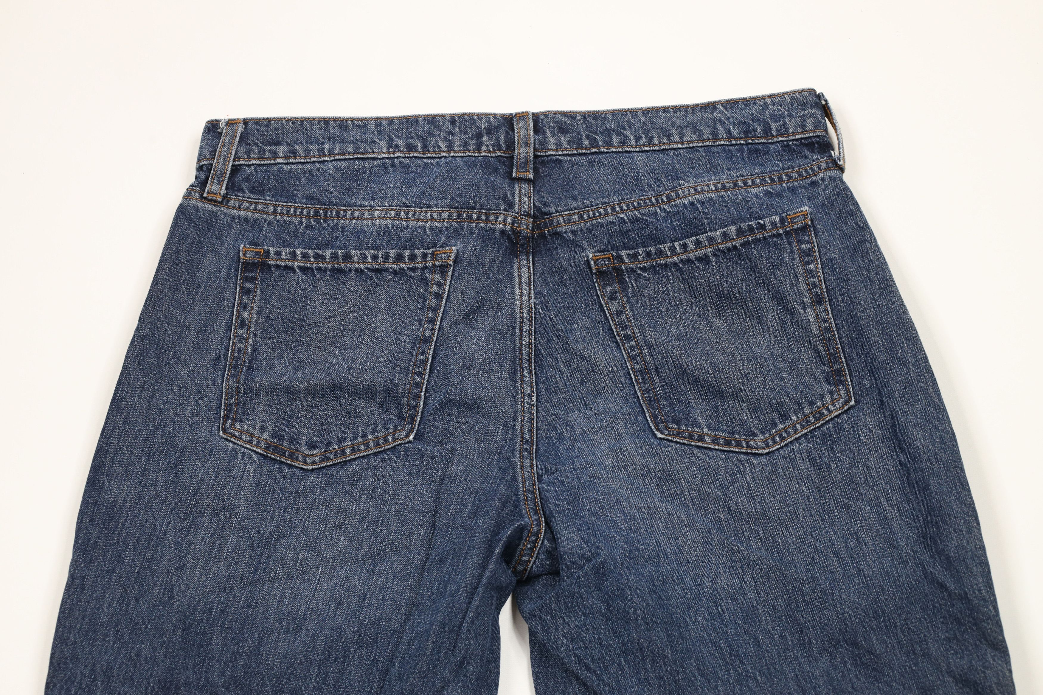 Banana Republic × Vintage Banana Republic High Rise Straight Fit Denim Jeans Blue Size 31" - 11 Thumbnail