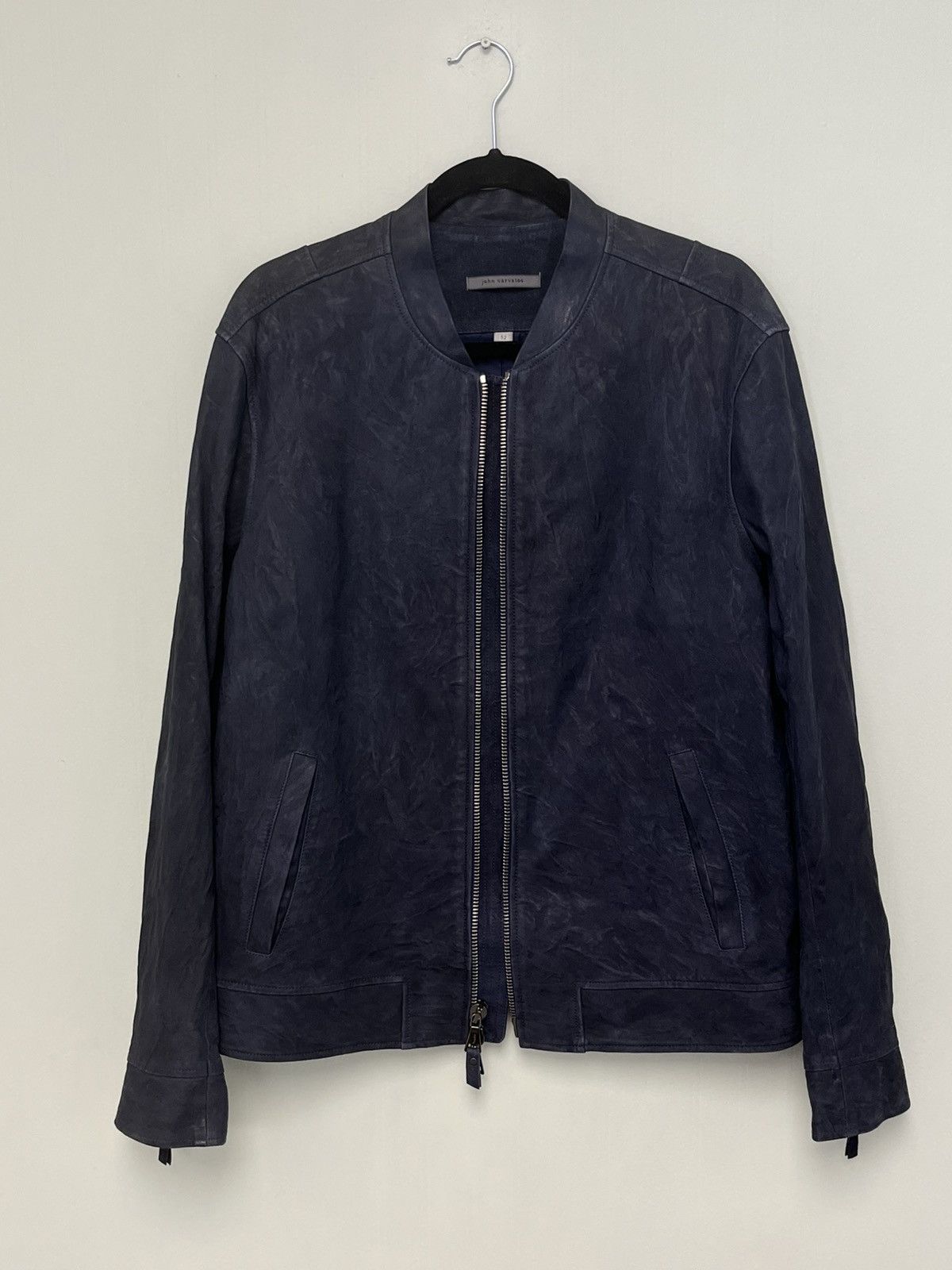 John Varvatos Suede bomber jacket. Size EU 52 USA 42 Size US L / EU 52-54 / 3 - 12 Thumbnail