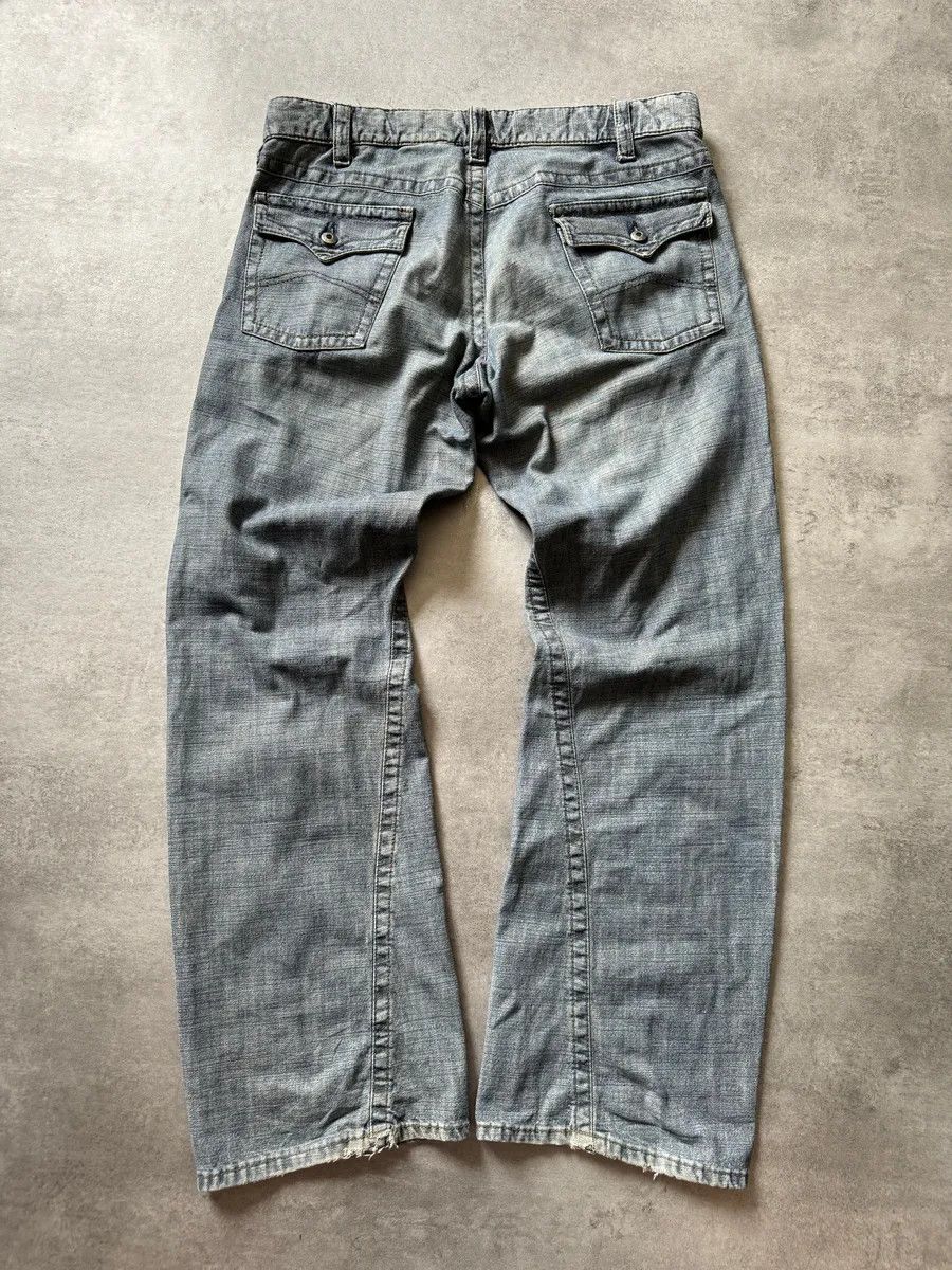 Armani 2000s Armani Relaxed Large Straight Jeans Size US 37 - 6 Thumbnail
