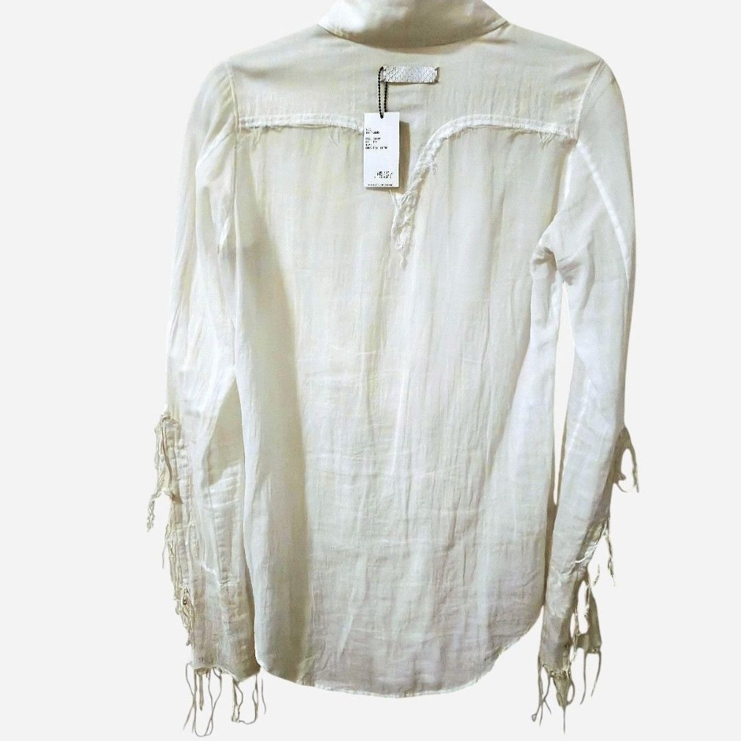 If Six Was Nine ifsixwasnine fringe sleeve pegasus txs Size US XS / EU 42 / 0 - 2 Thumbnail